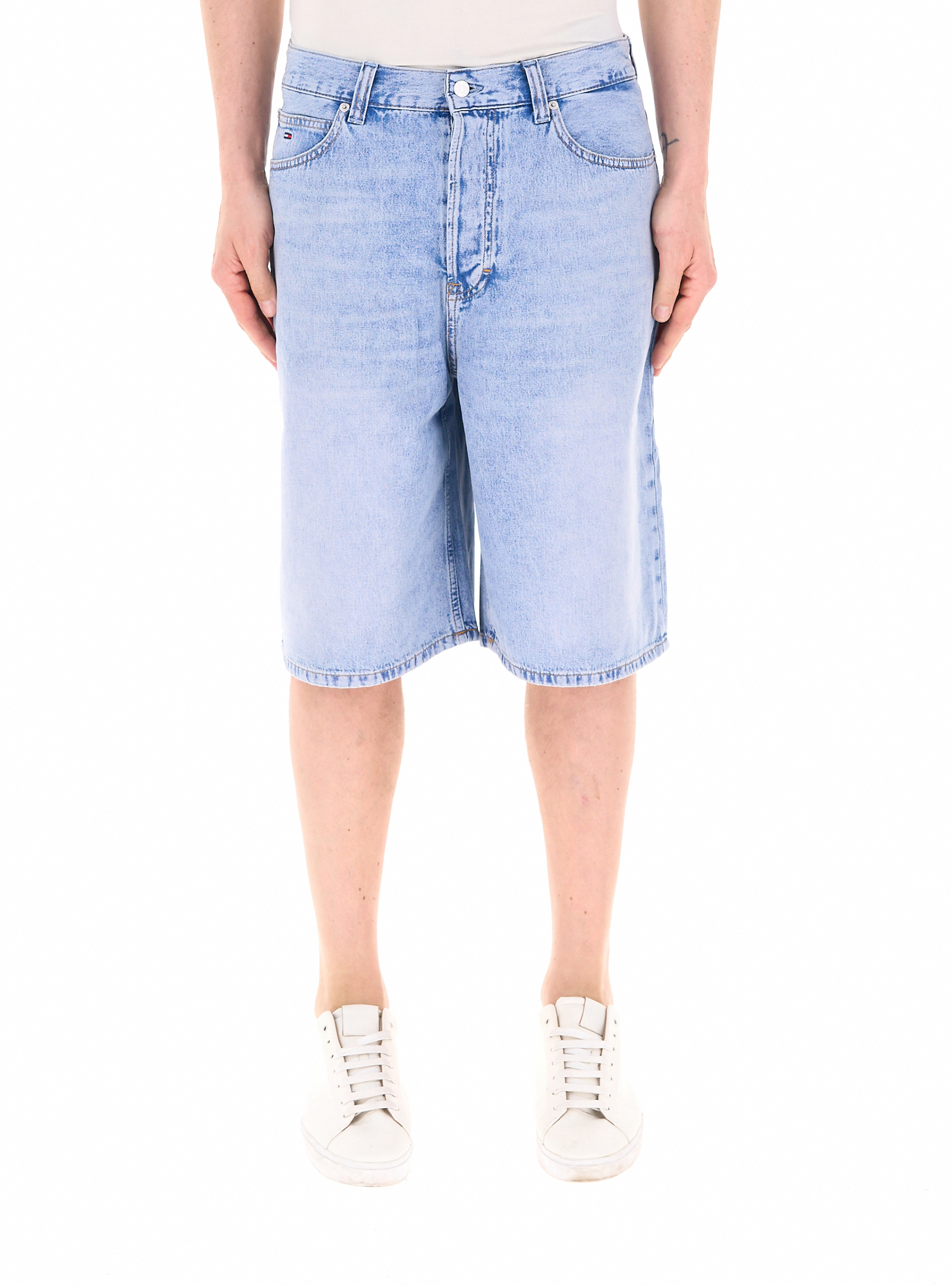 Bermuda in jeans BLU CHIARO