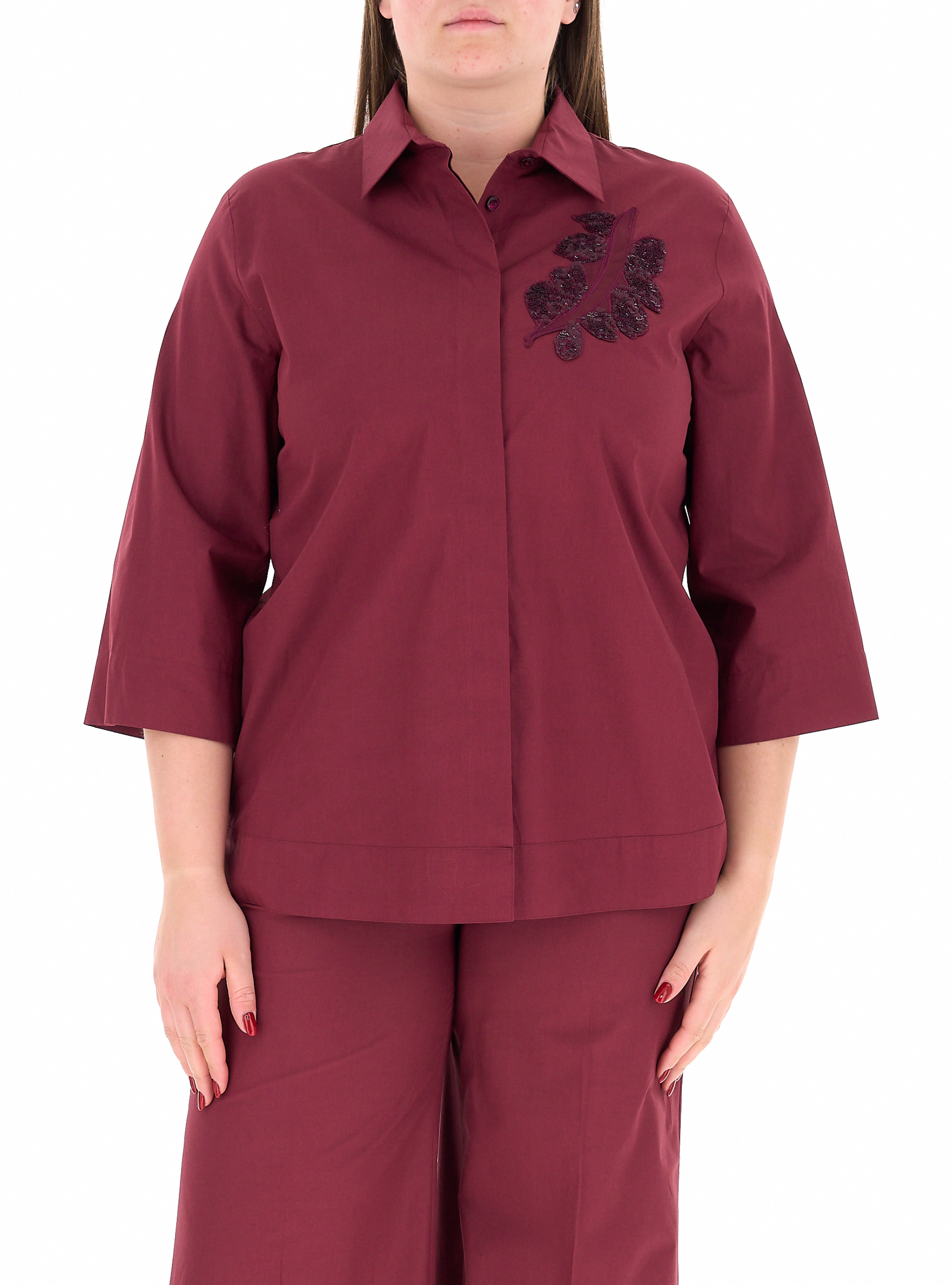 Blusa in cotone MARINA RINALDI