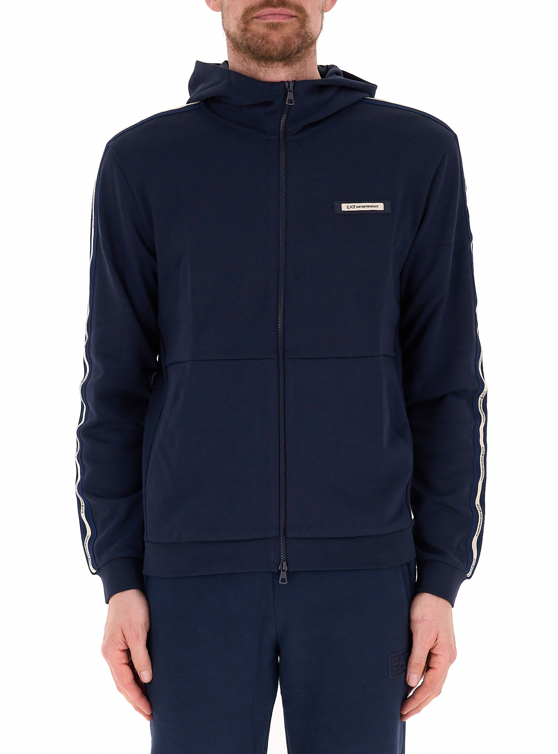 Felpa in cotone EA7 EMPORIO ARMANI