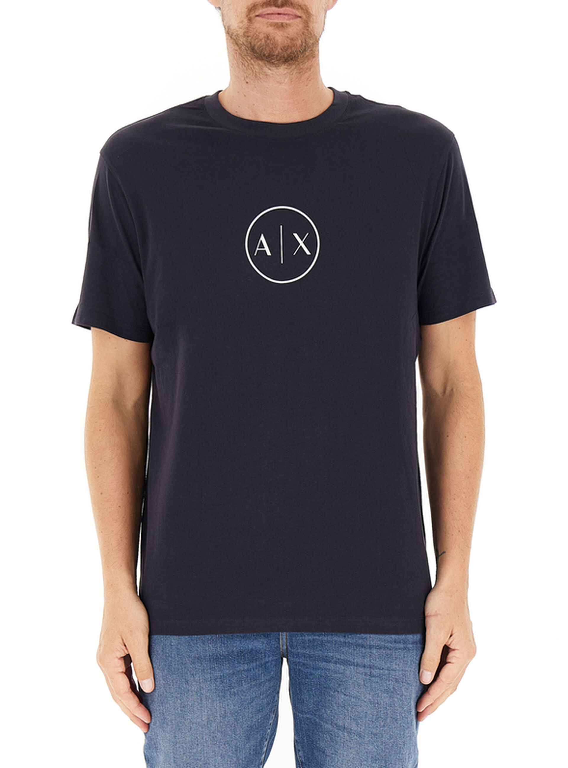 T-shirt girocollo BLU NOTTE