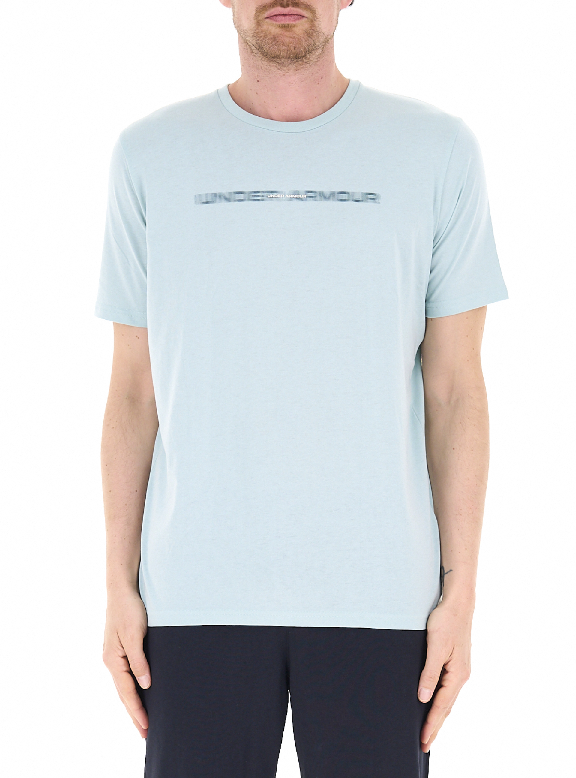T-shirt girocollo AZZURRO CHIARO
