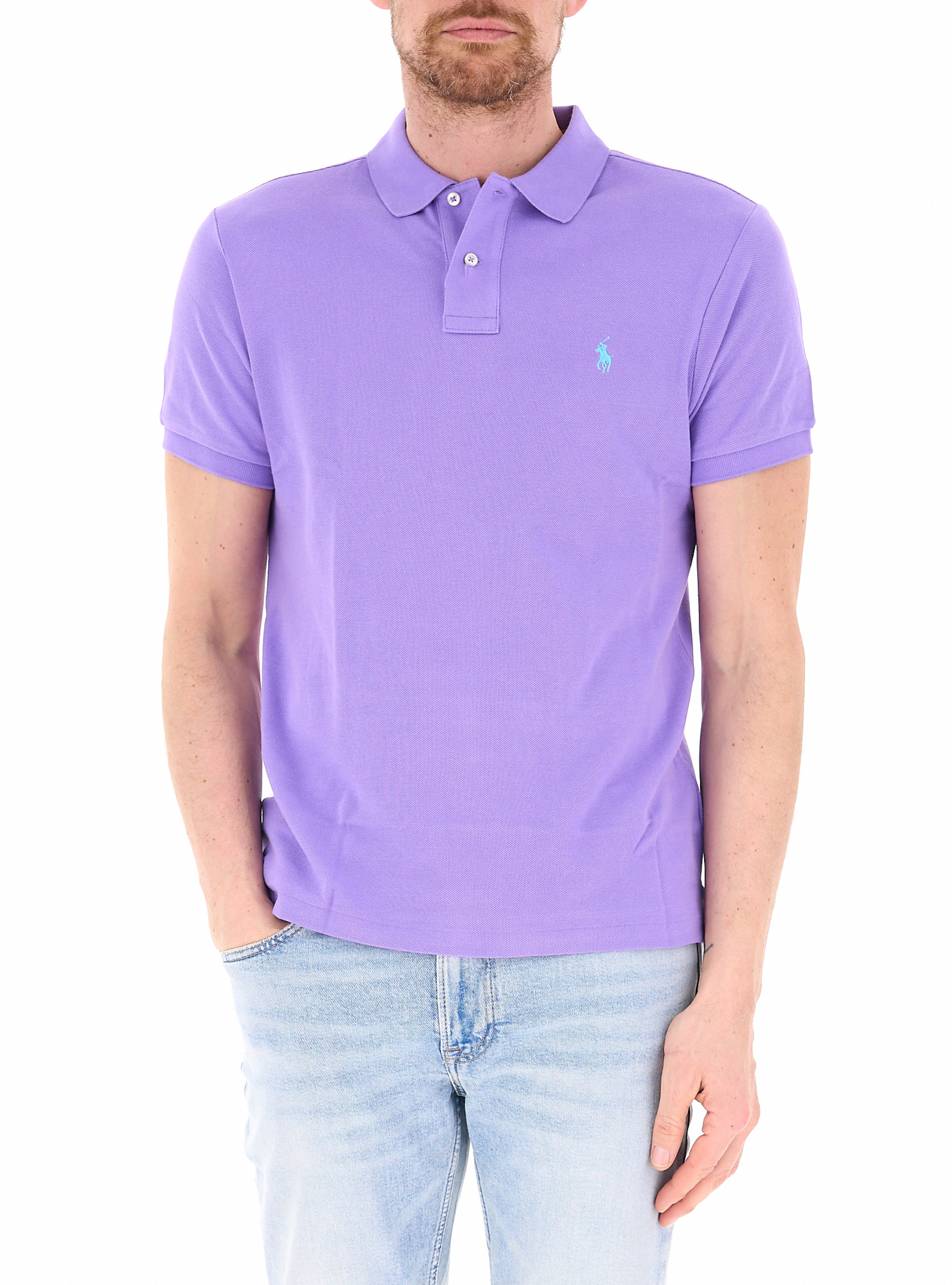 Polo in cotone POLO VIOLA XXL
