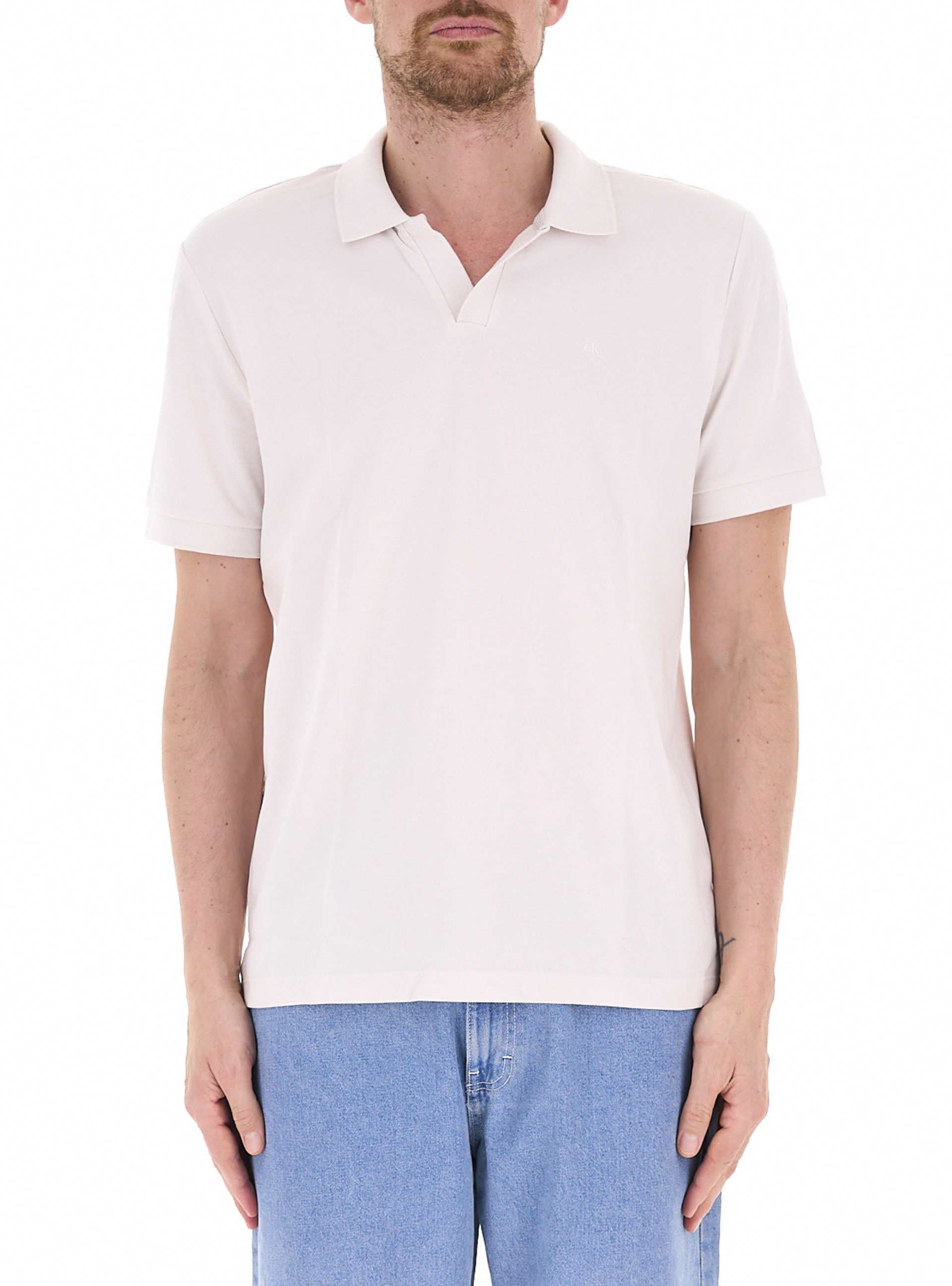 Polo maniche corte PANNA