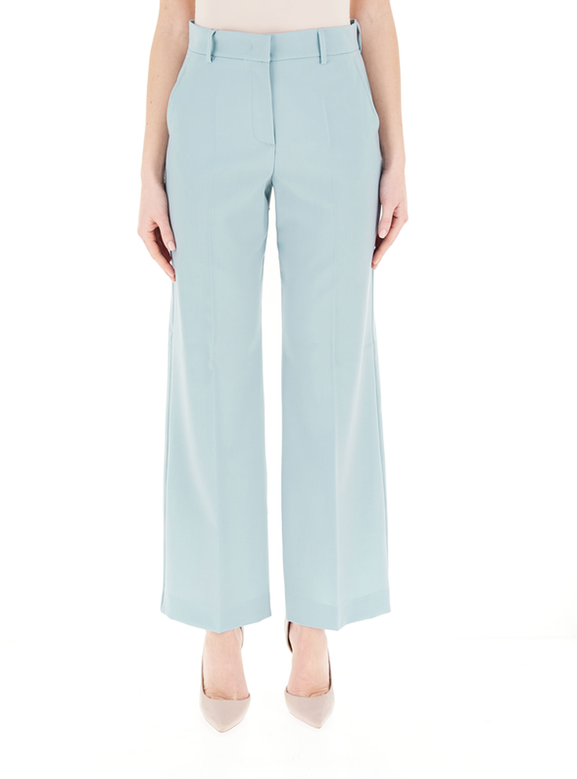 Pantalone a palazzo AZZURRO CHIARO