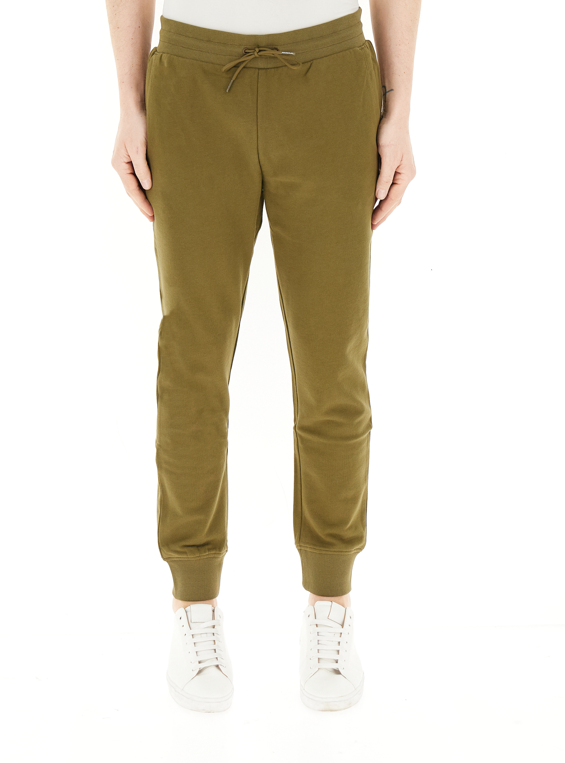 Pantalone in felpa VERDE OLIVA L
