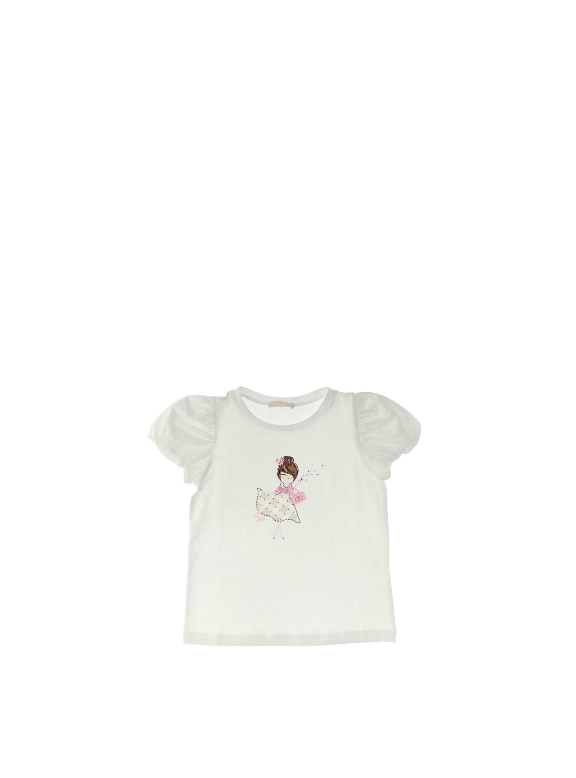 T-shirt maniche palloncino BABY PANNA 5A
