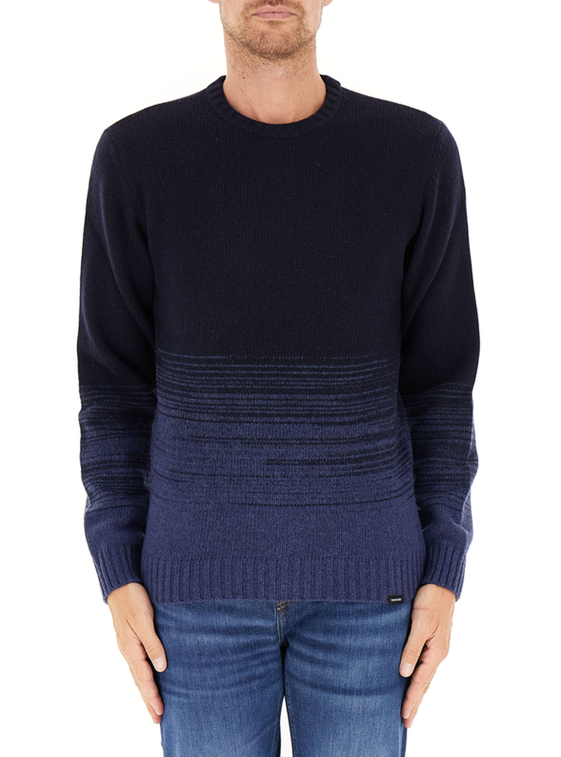Maglione misto lana ORIGINALS BLU SCURO L