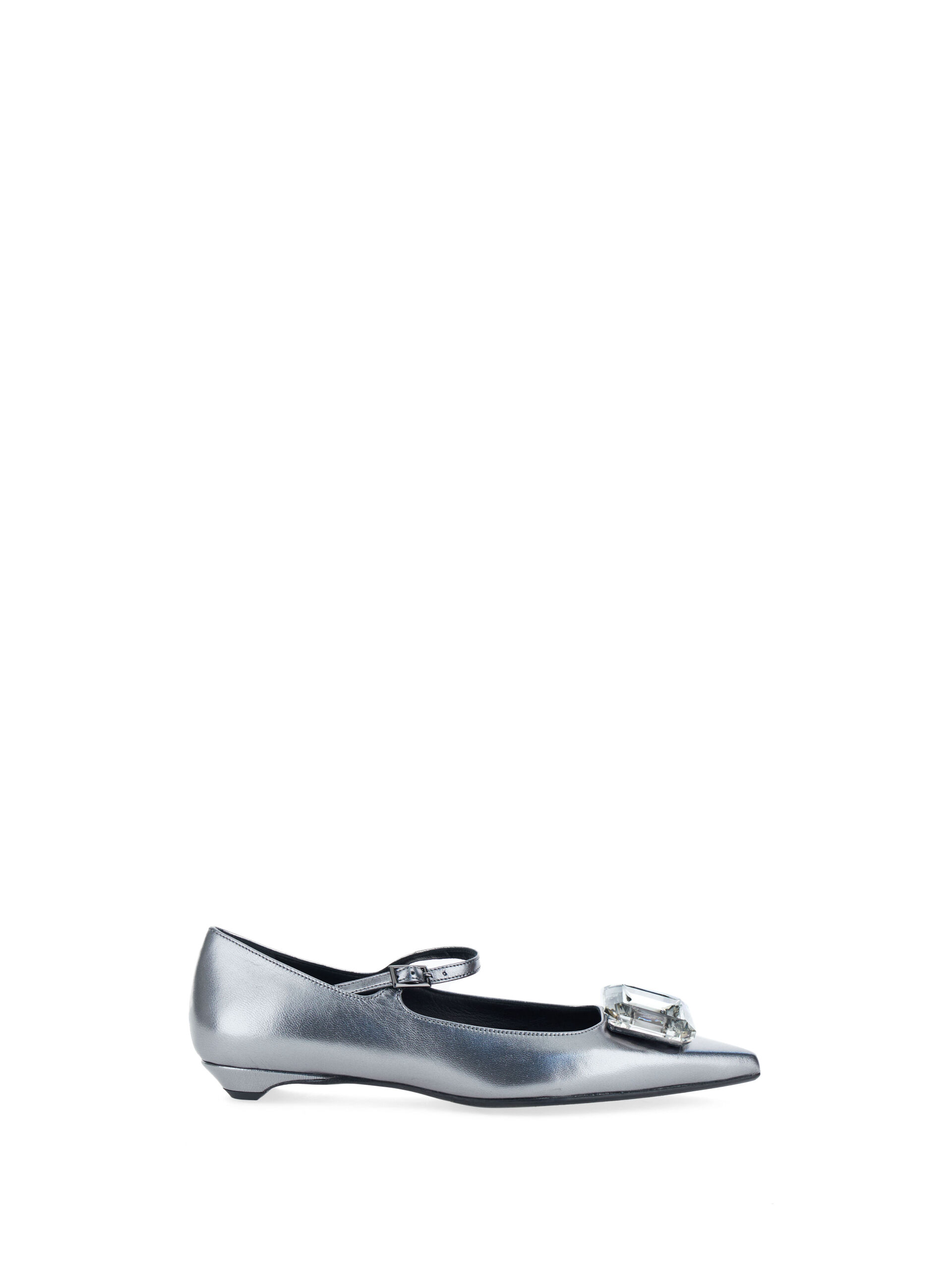 Ballerine con cinturino GRIGIO 35