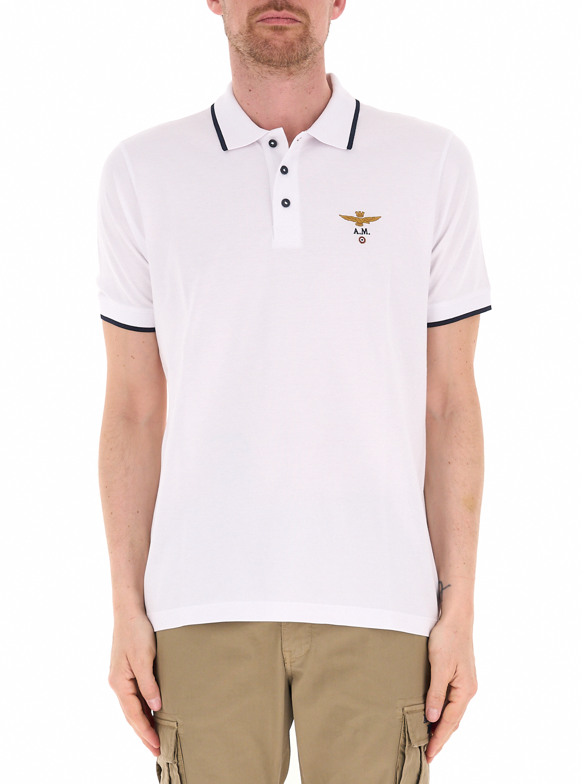 Polo maniche corte PANNA S