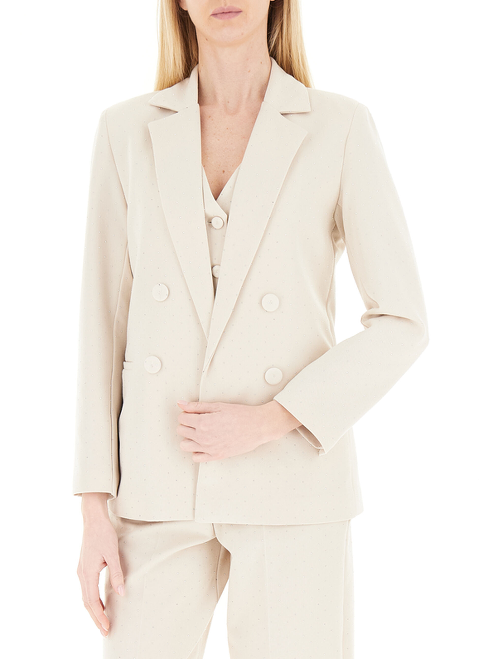 RINASCIMENTO Blazer aperto BEIGE