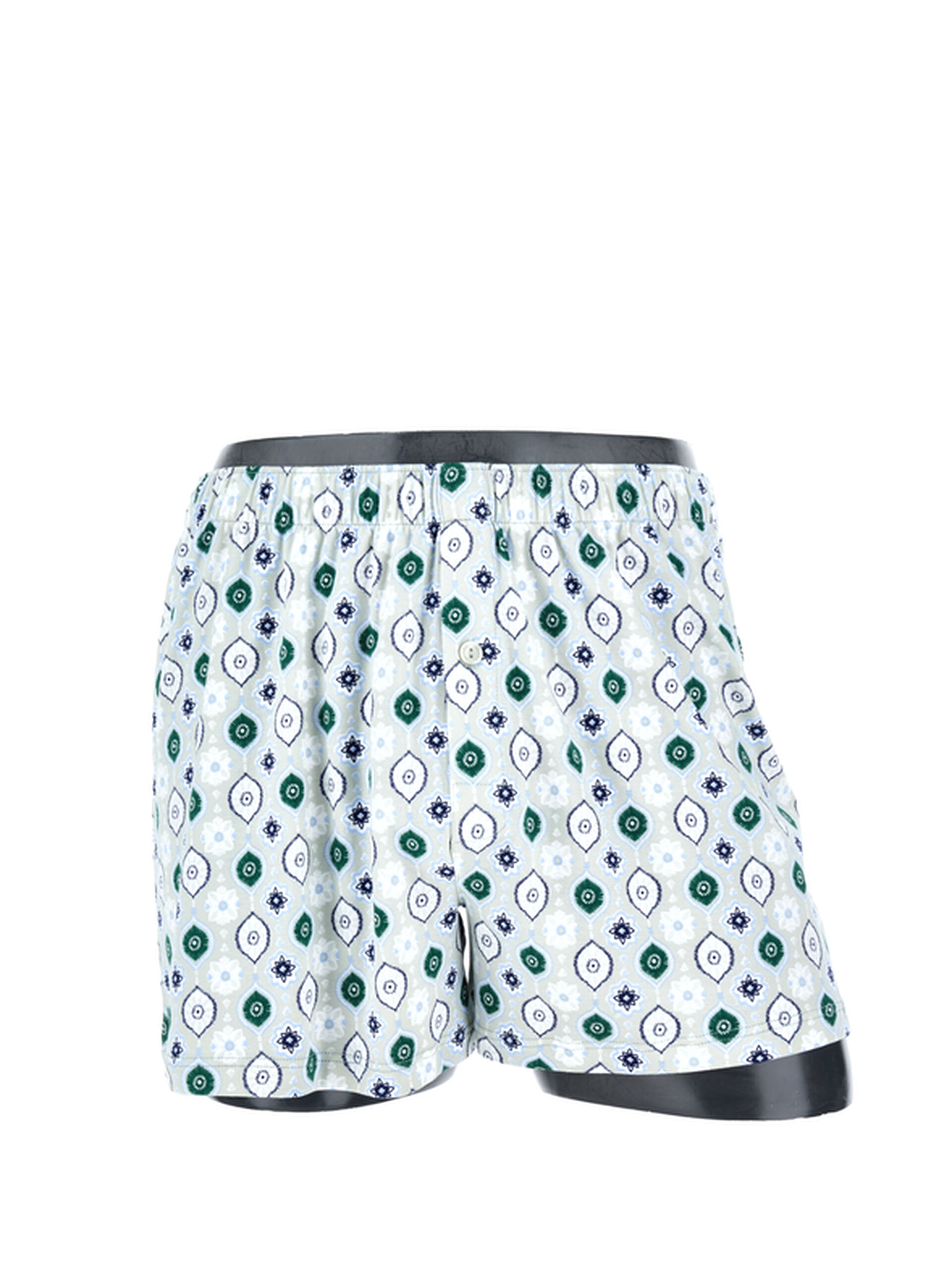 Hanro Boxer in cotone VERDE XL