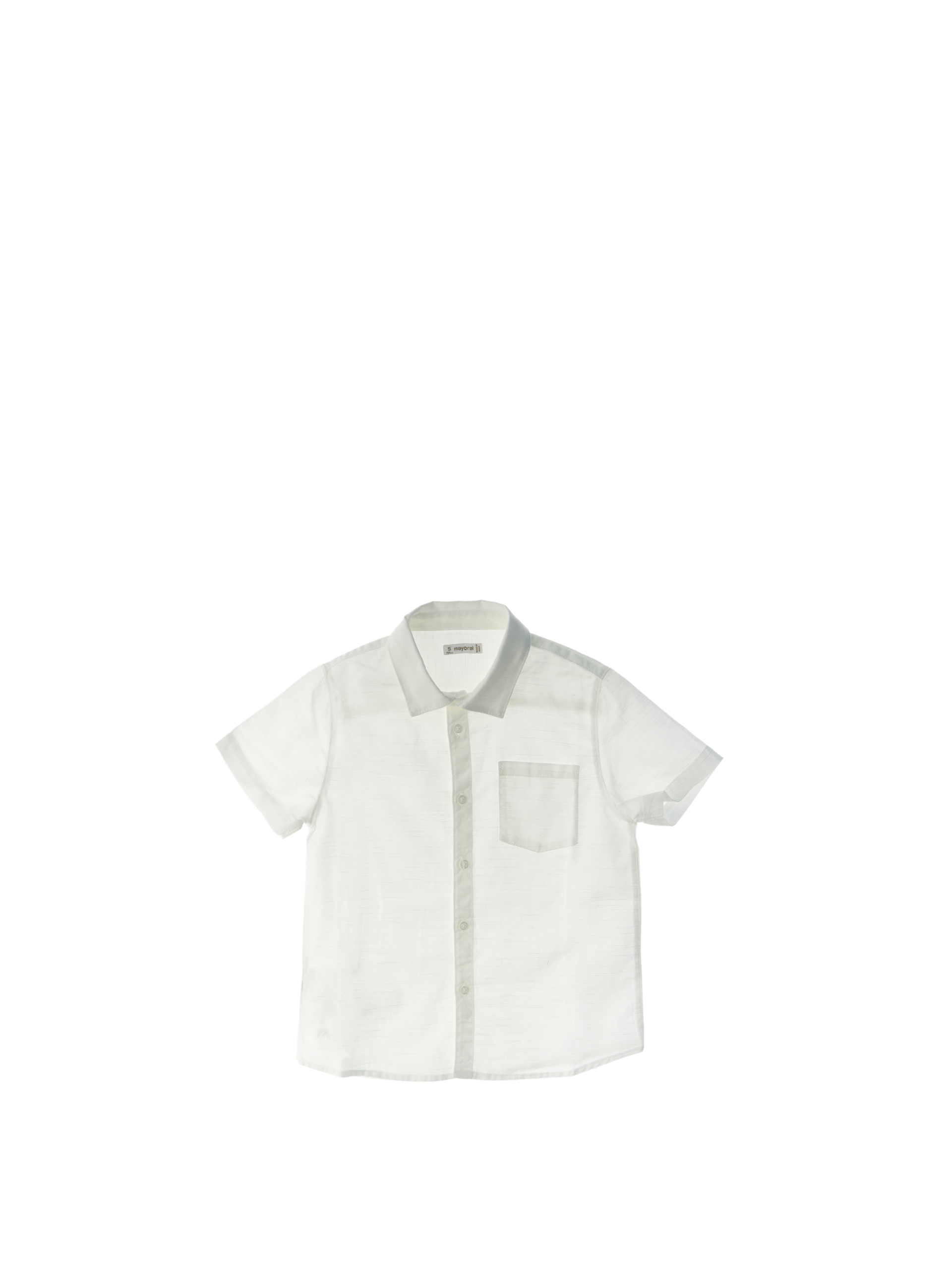 MAYORAL Camicia misto lino PANNA