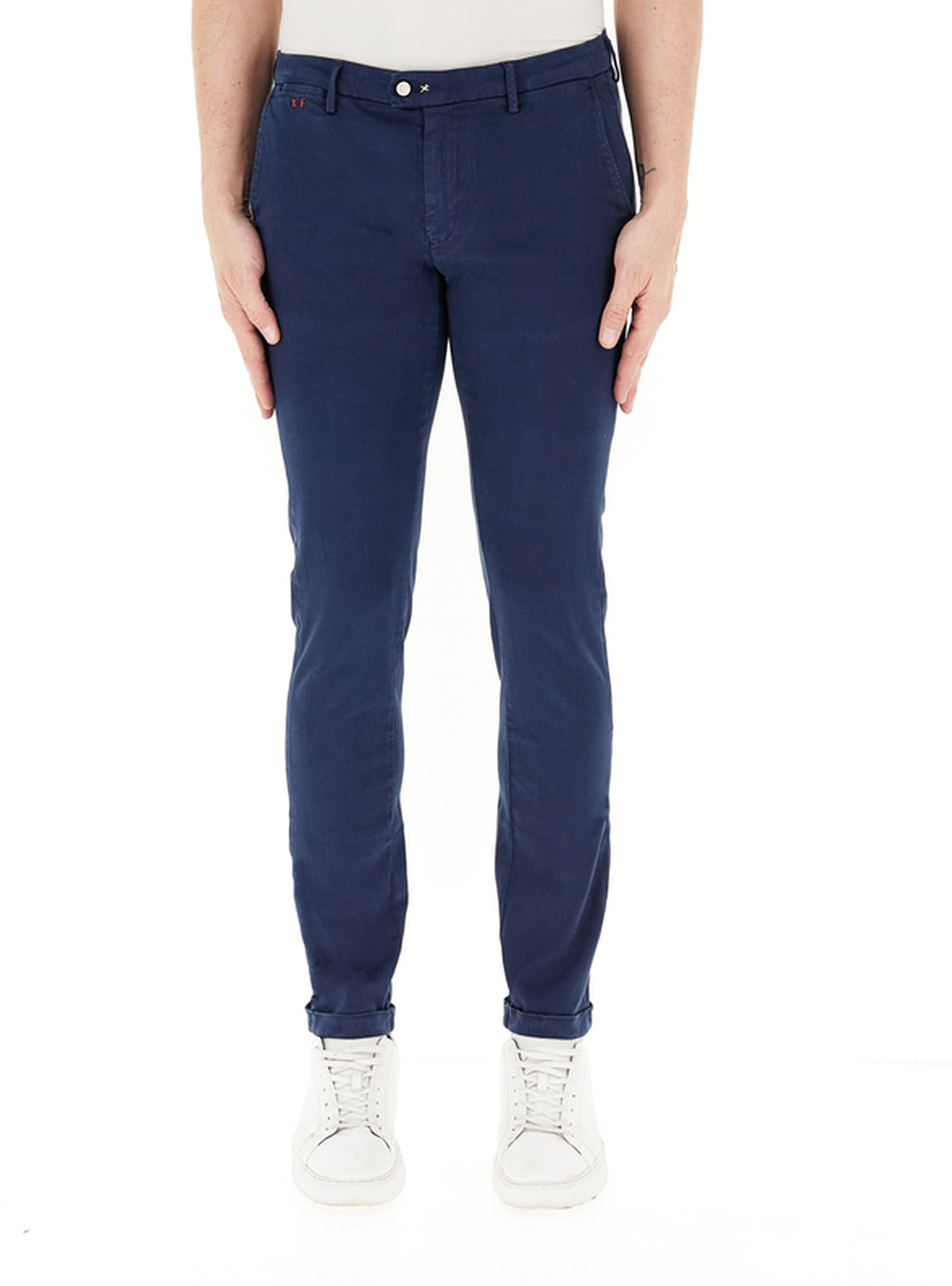 TRAMAROSSA Pantalone chino BLU 38