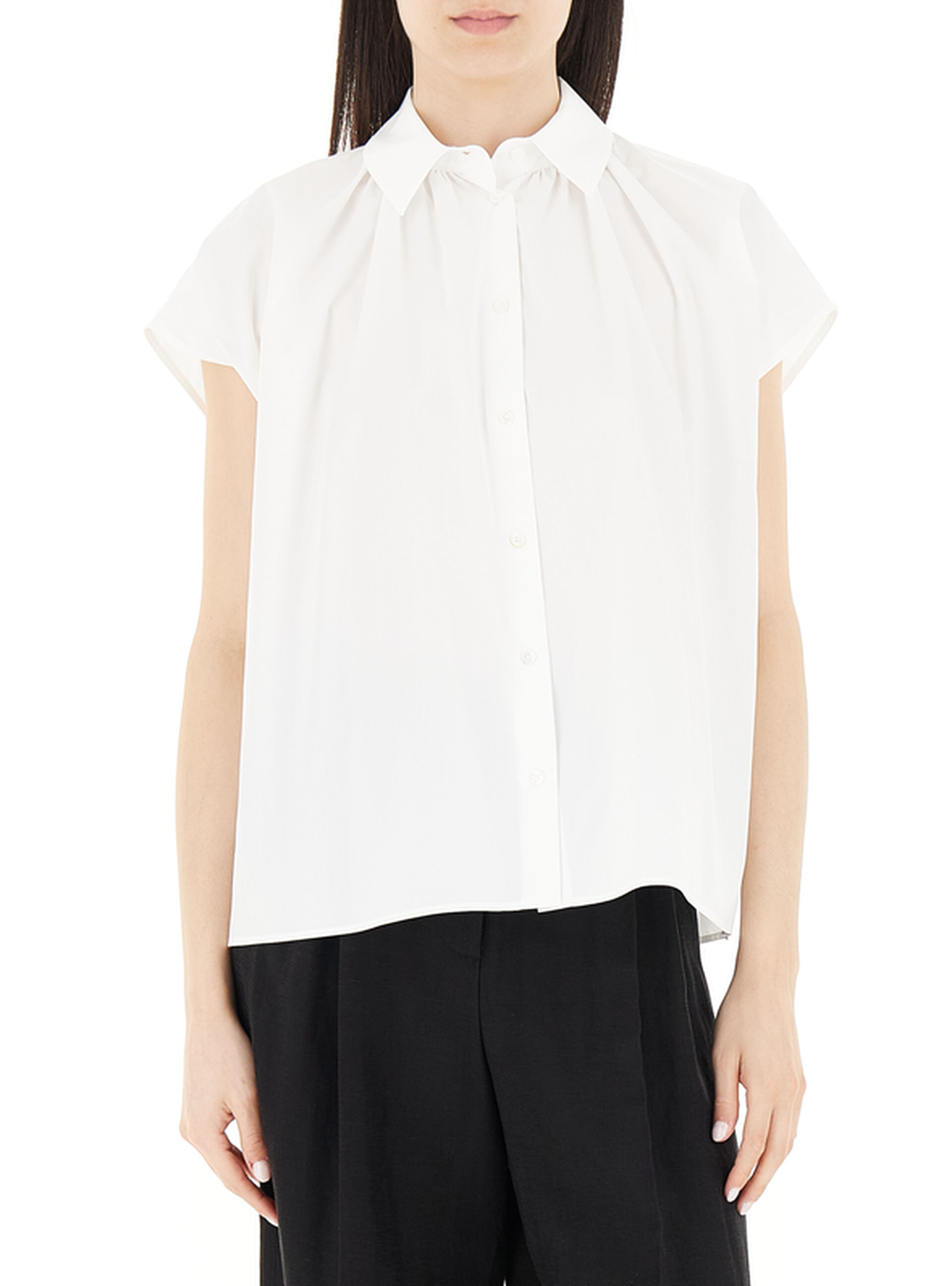Camicia in cotone BIANCO 44