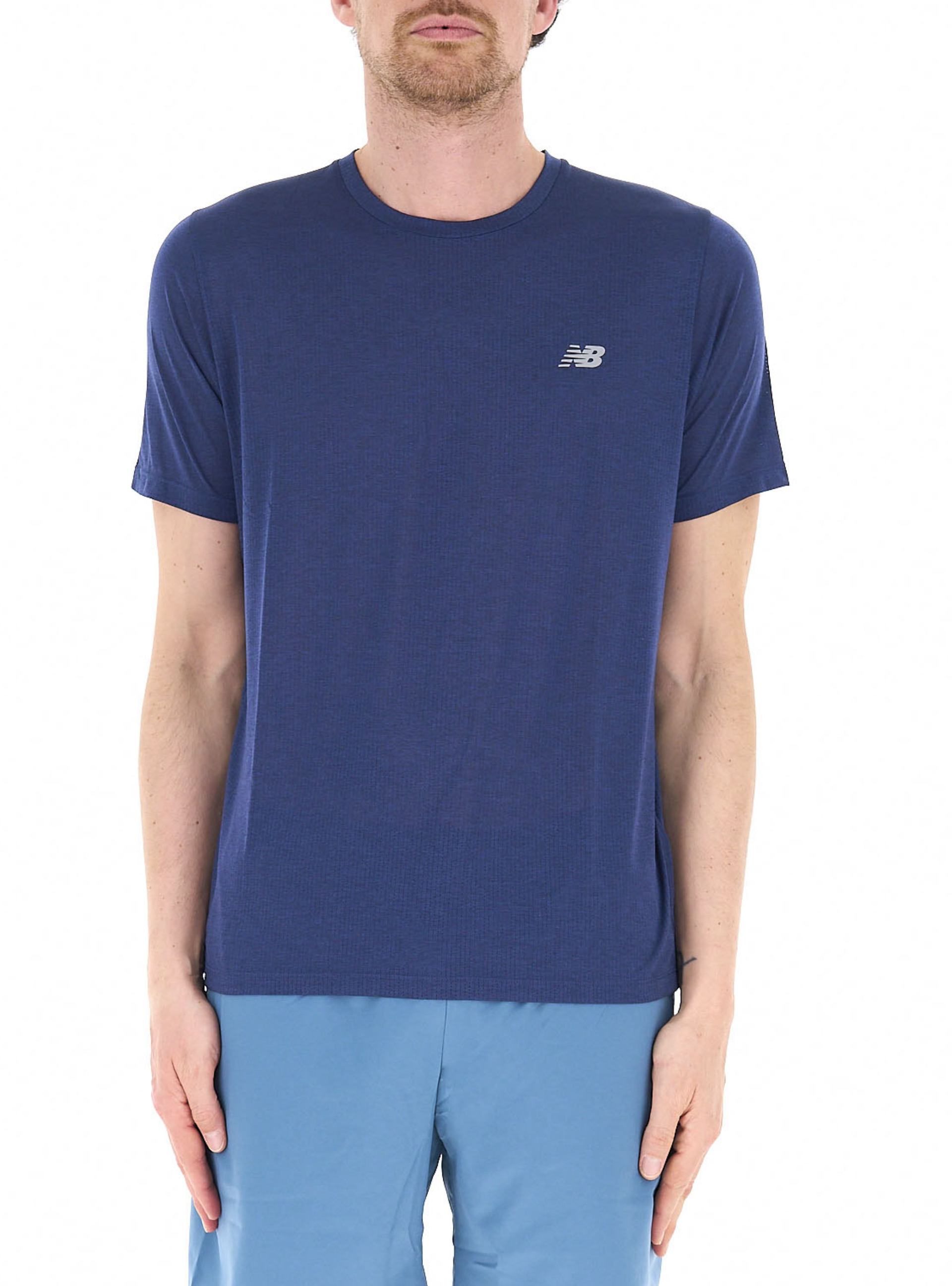 T-shirt tessuto tecnico BLU NAVY M