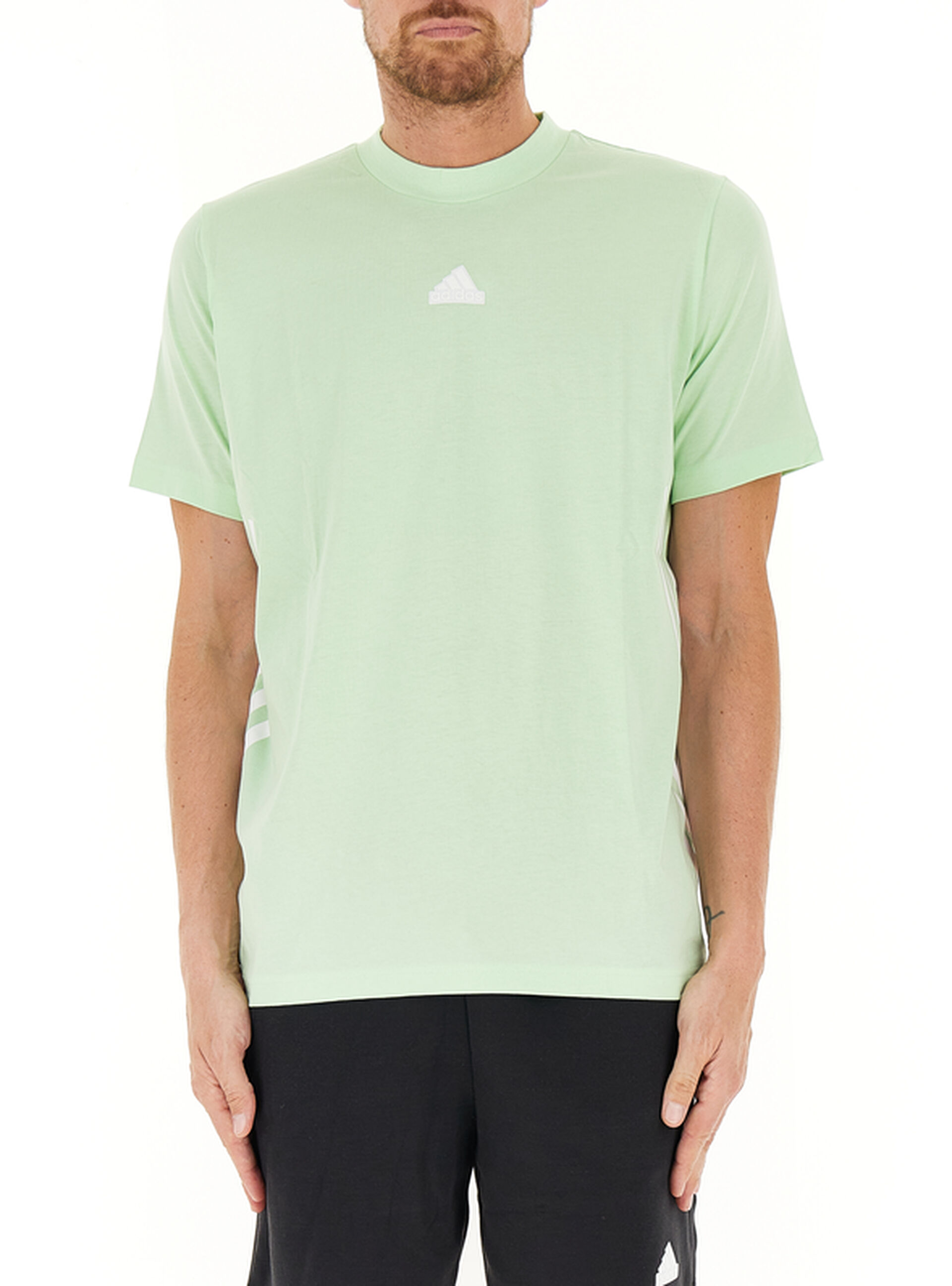 Adidas T-shirt girocollo VERDE