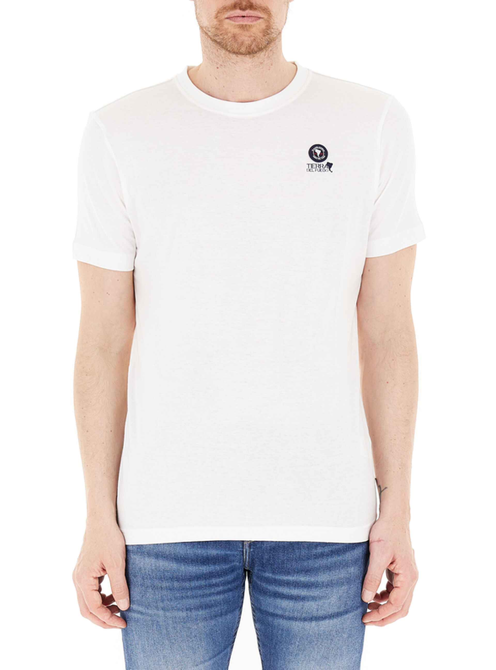 CAPE HORN T-shirt girocollo PANNA