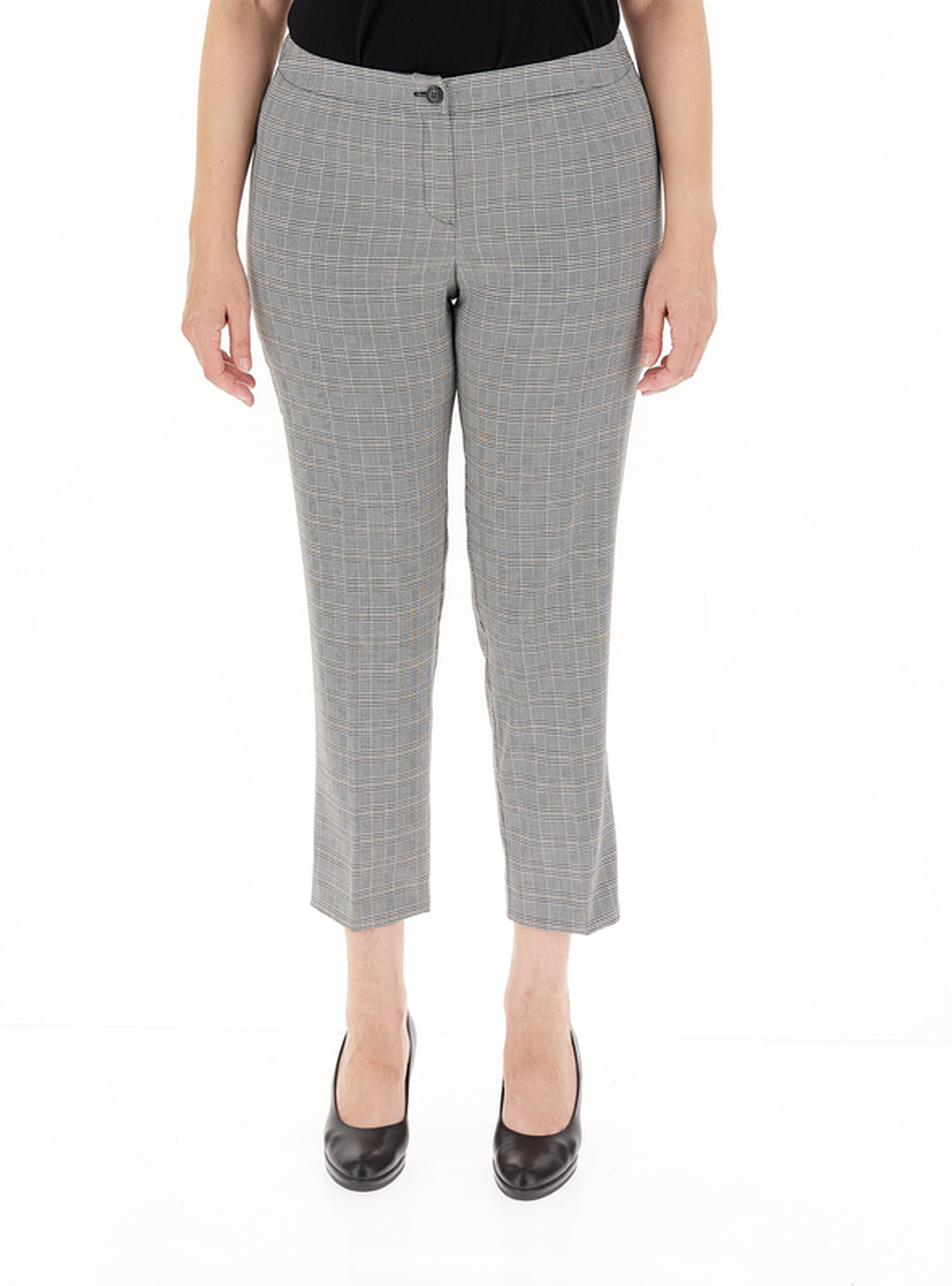 Pantalone misto viscosa NERO 27
