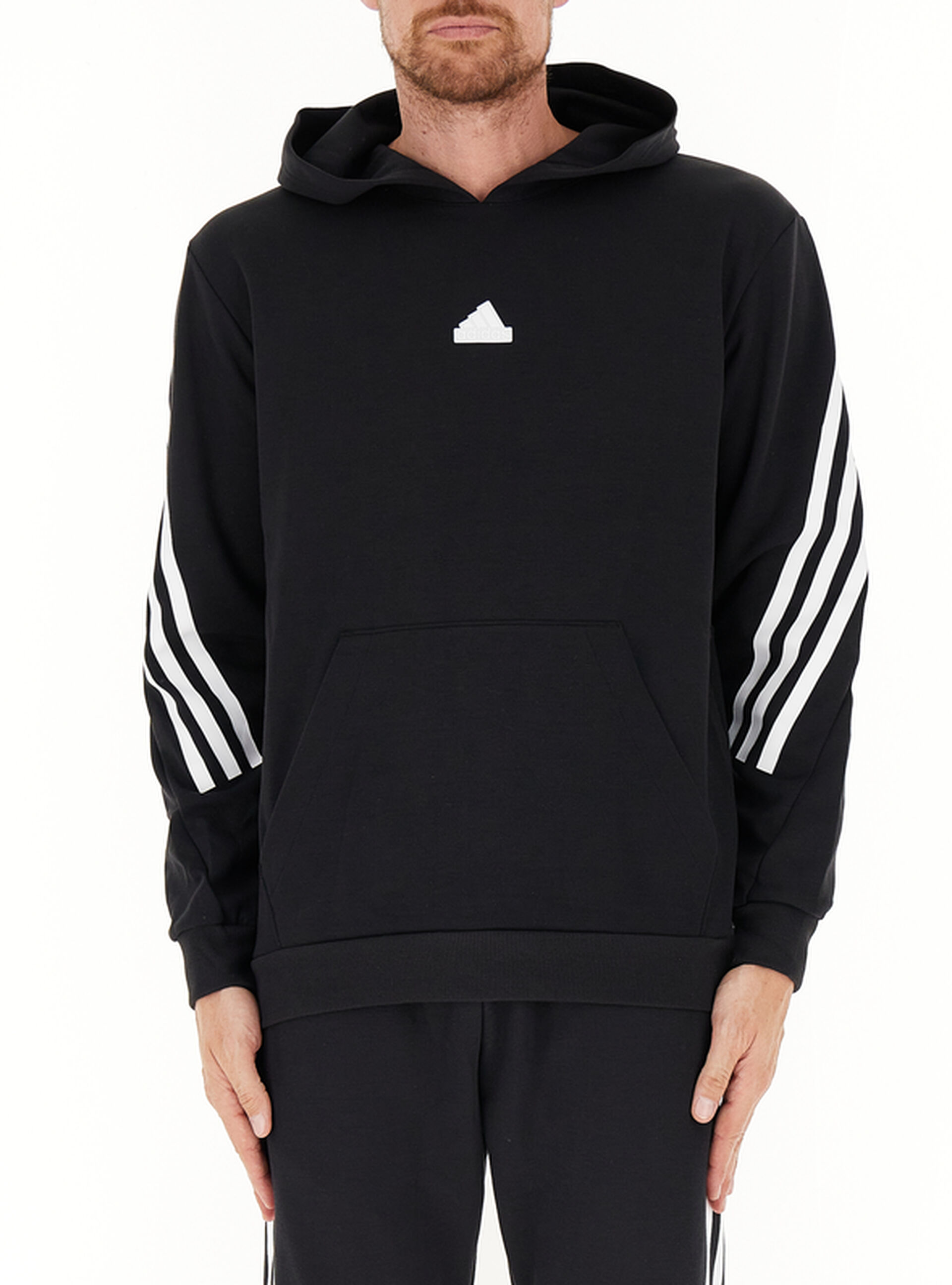 Adidas Felpa con cappuccio NERO