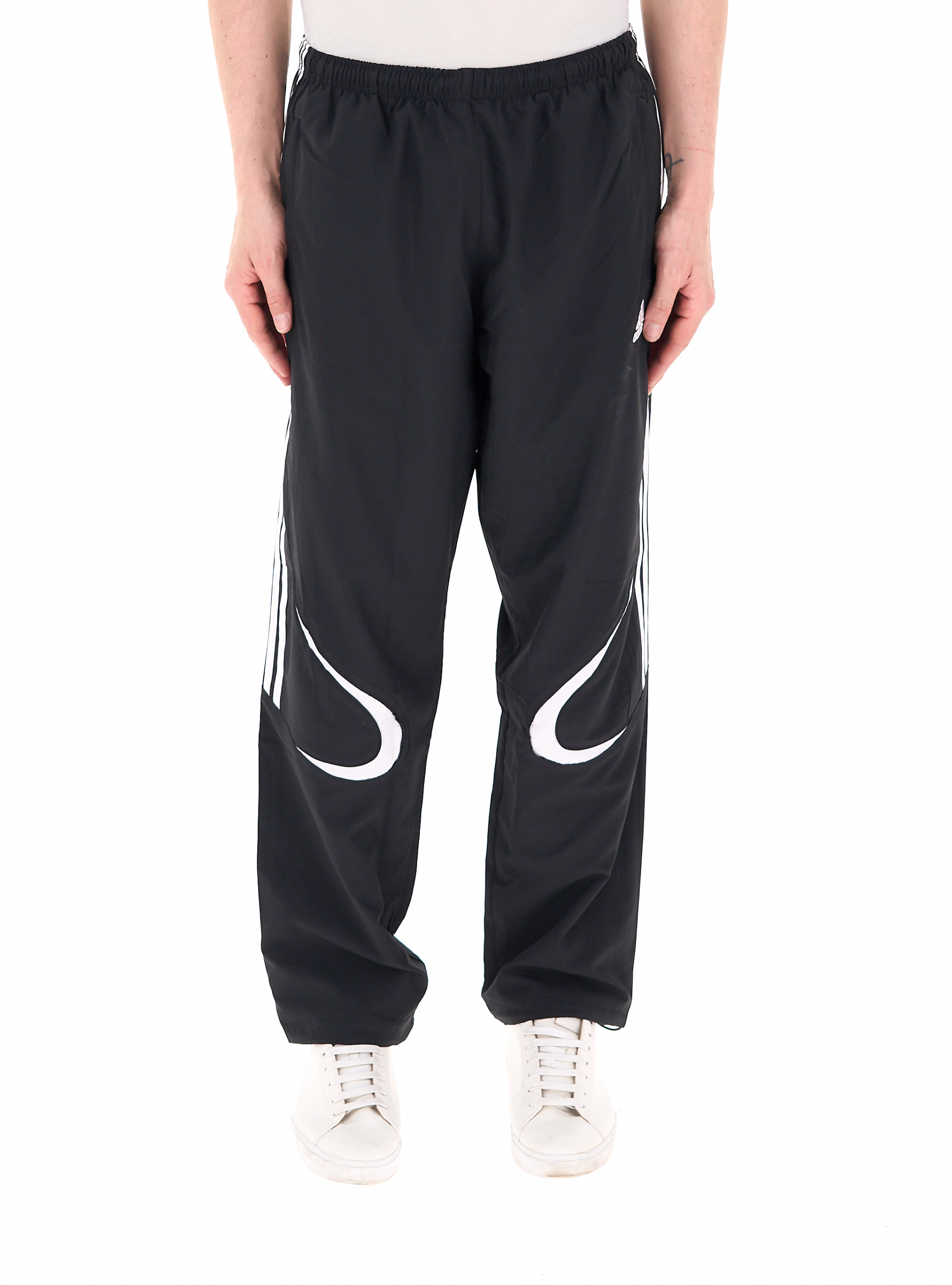Adidas Pantalone wide leg NERO XL