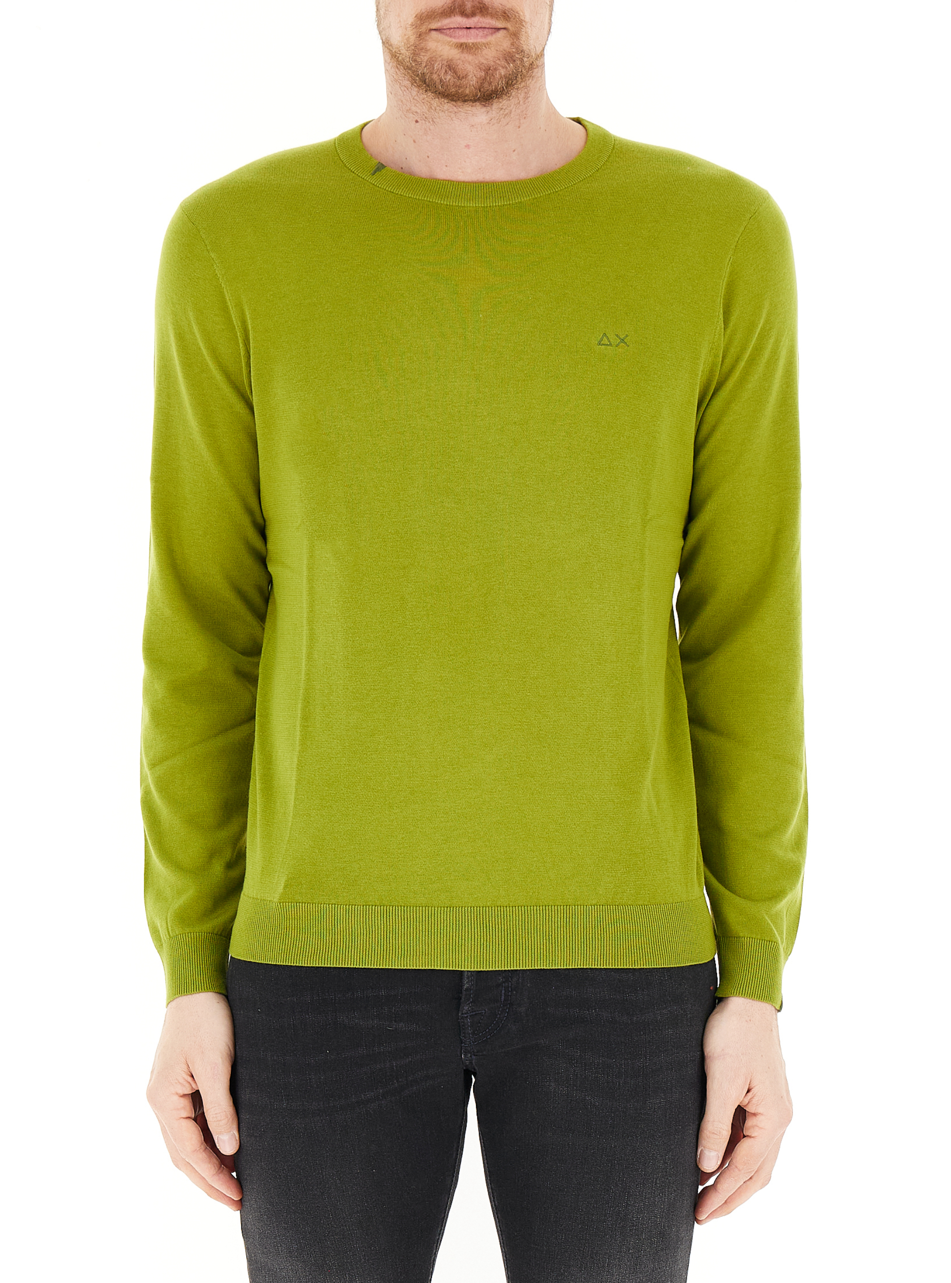 Maglia in cotone VERDE ACIDO M