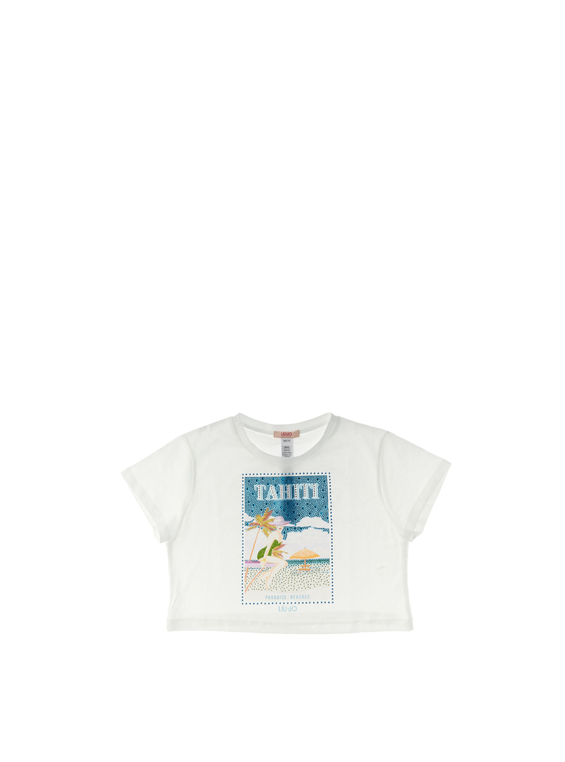 T-shirt girocollo JUNIOR PANNA 16