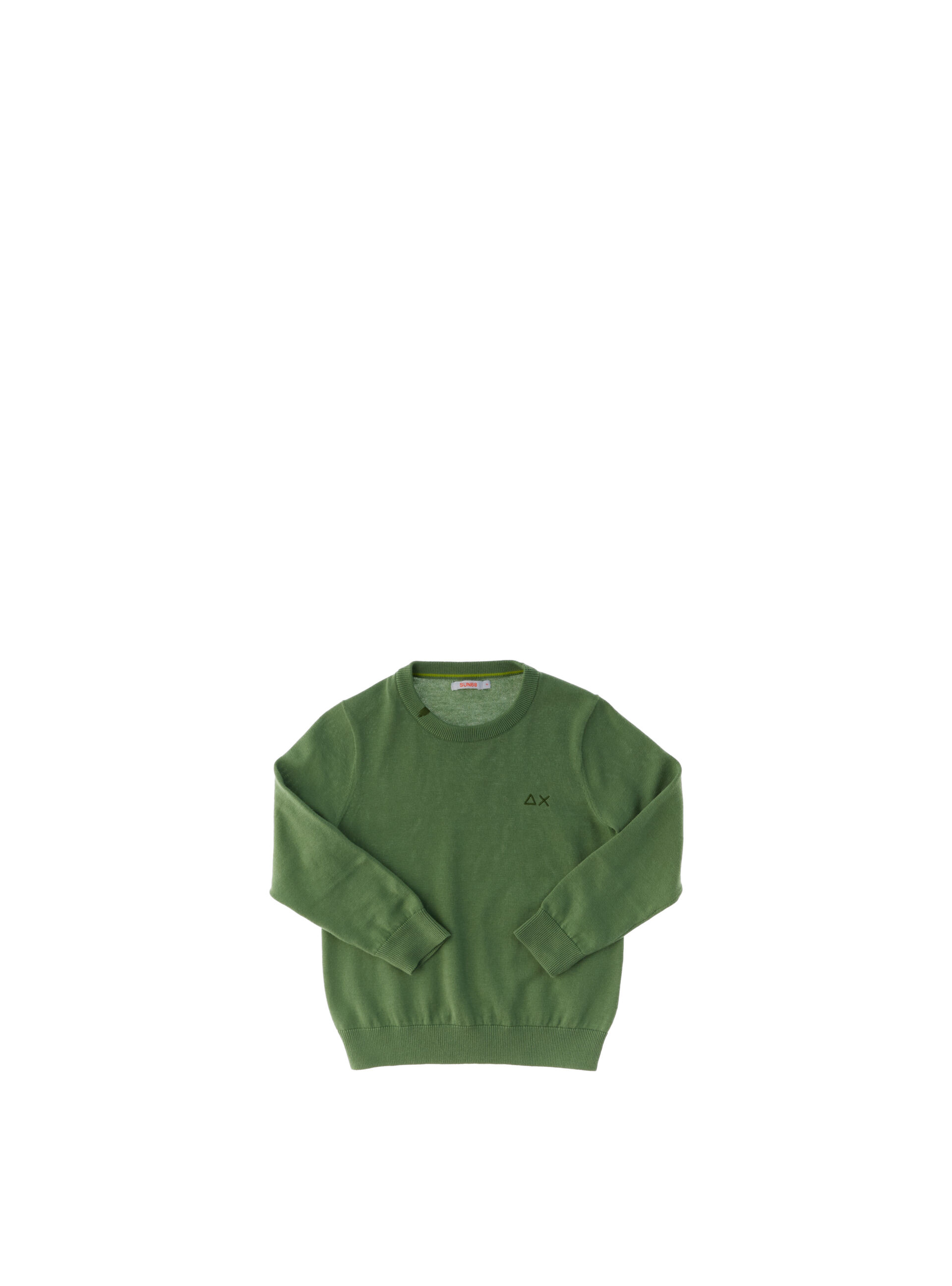 SUN68 Maglia in cotone VERDE