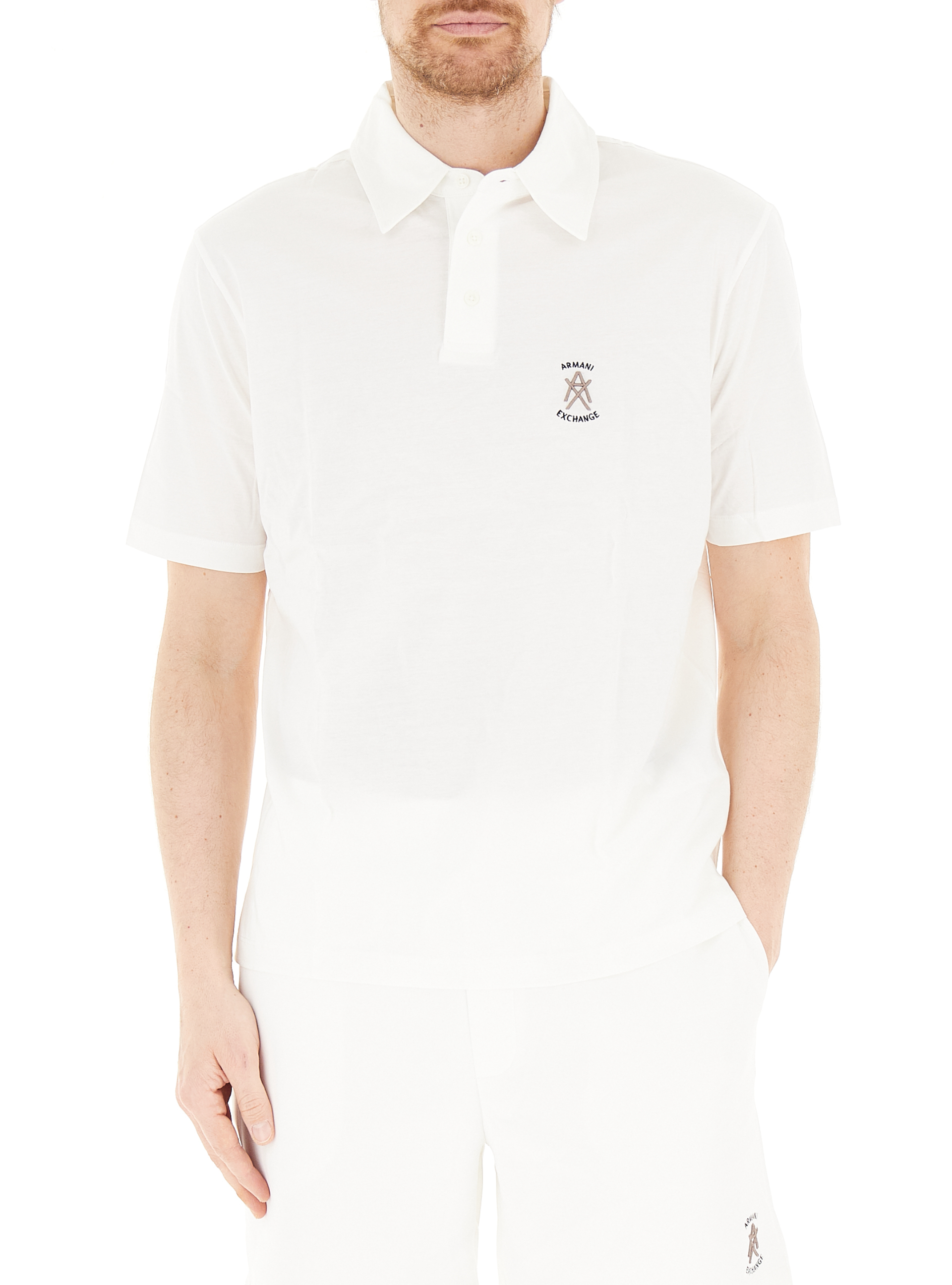 Polo maniche corte PANNA XXL