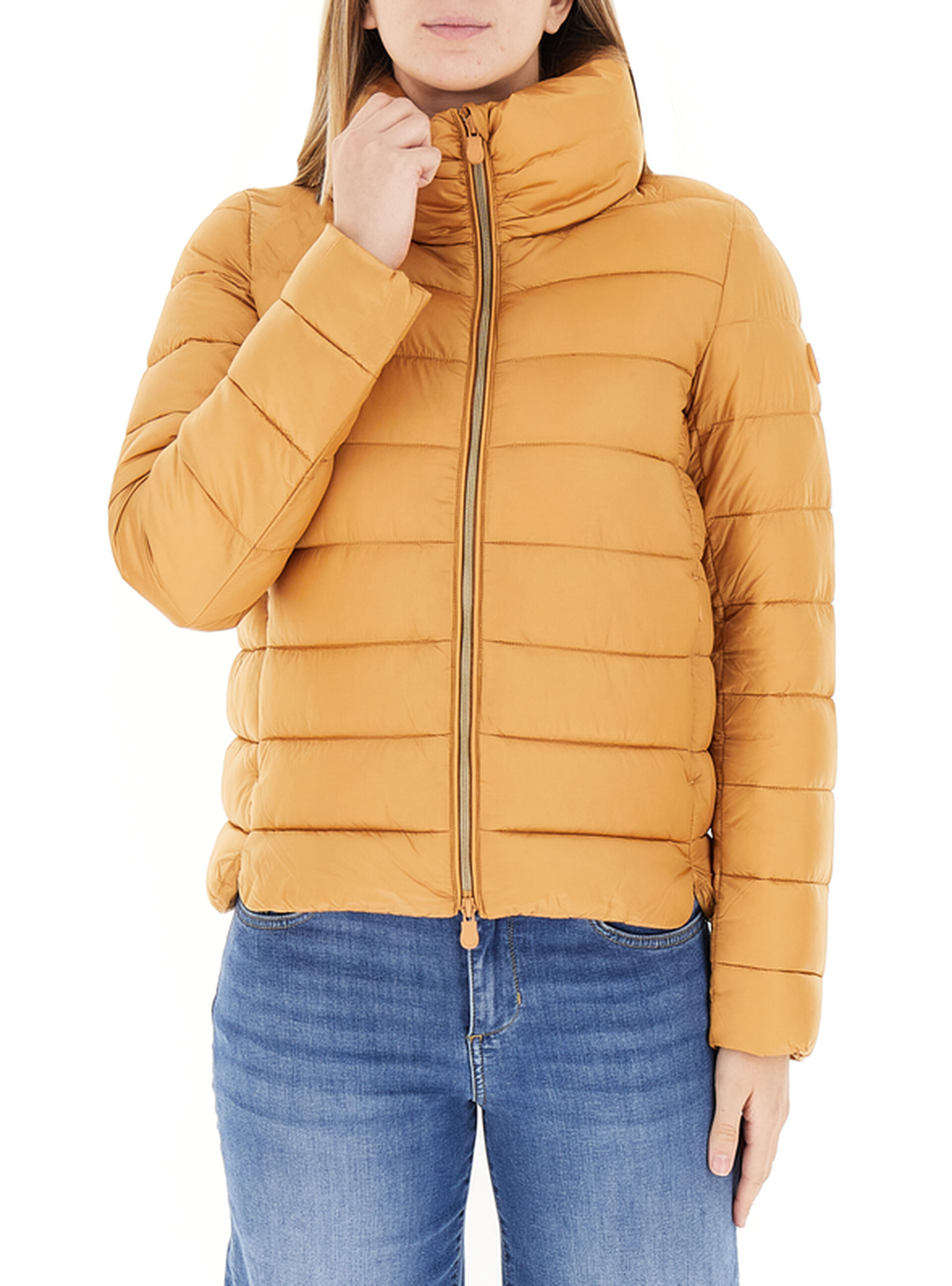 Piumino trapuntato ARANCIO CHIARO 3