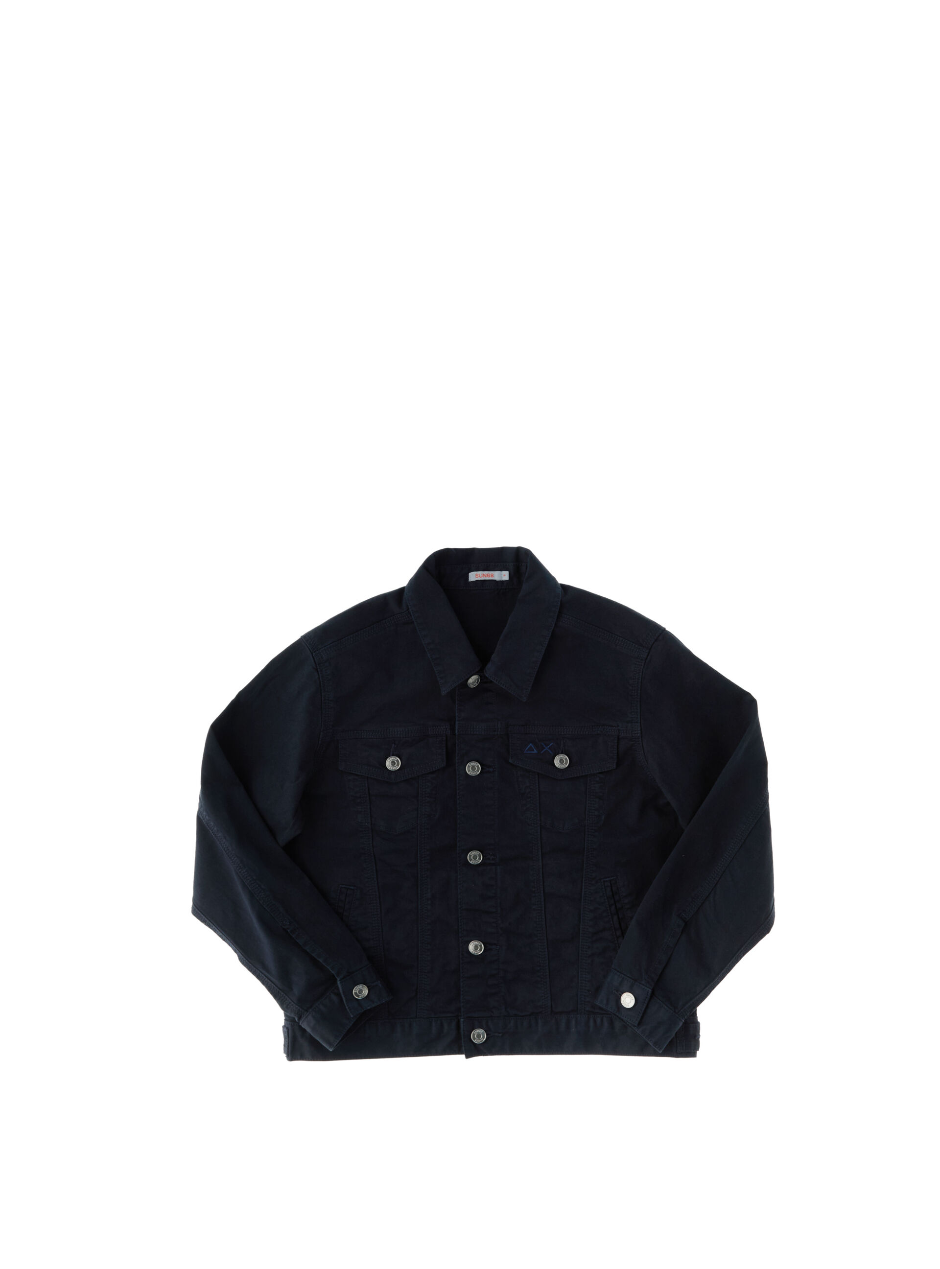 SUN68 Giacca in cotone BLU SCURO
