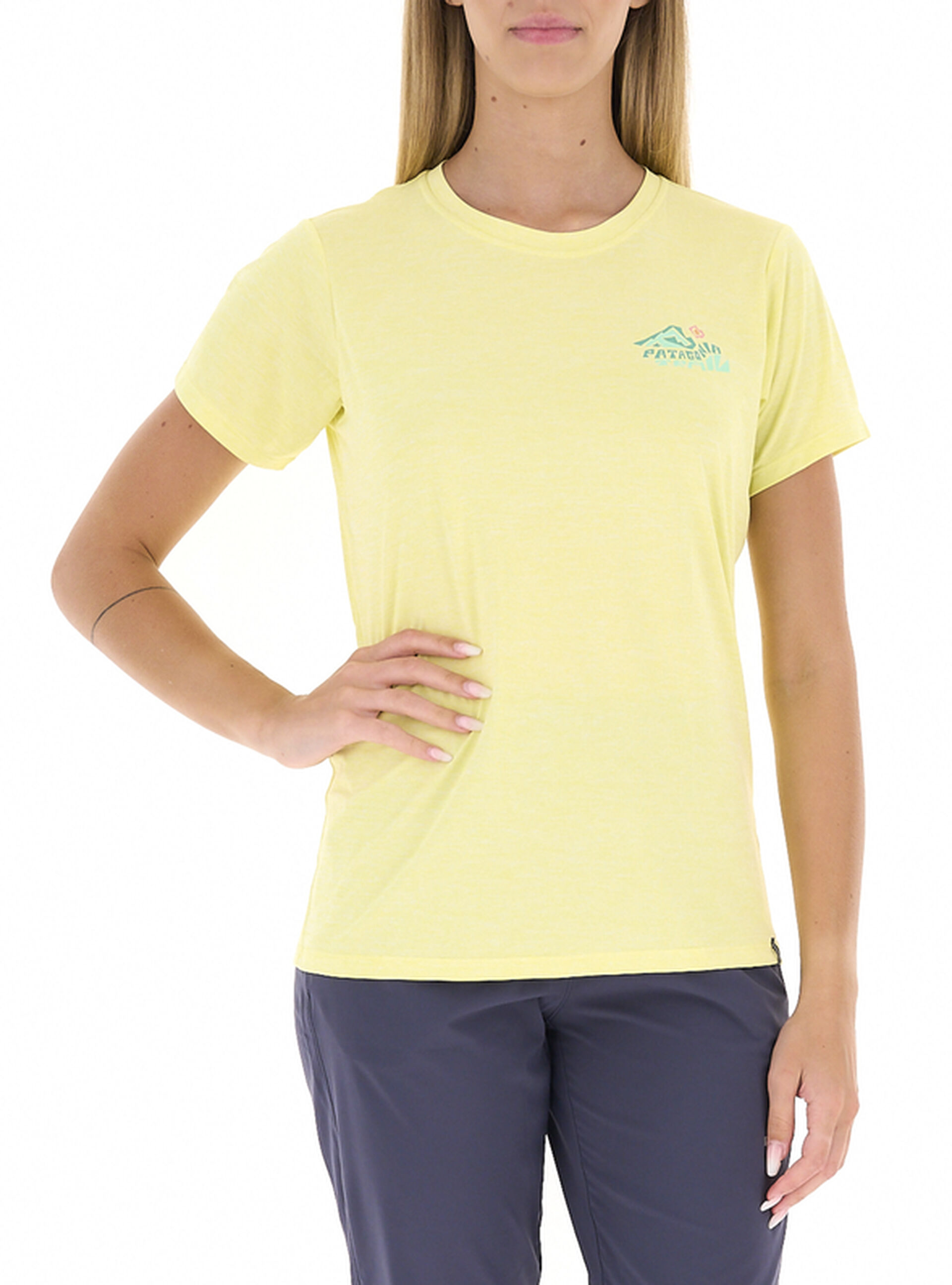 T-shirt tessuto tecnico GIALLO L