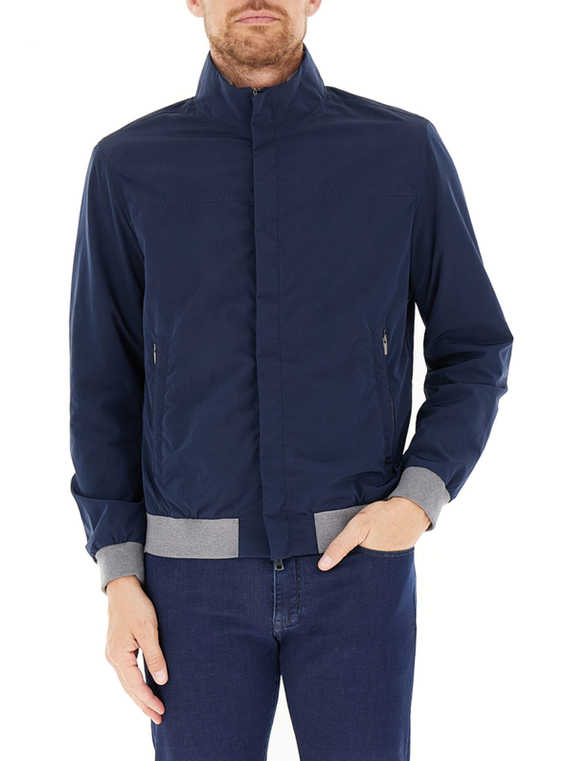 Bomber antivento BLU SCURO