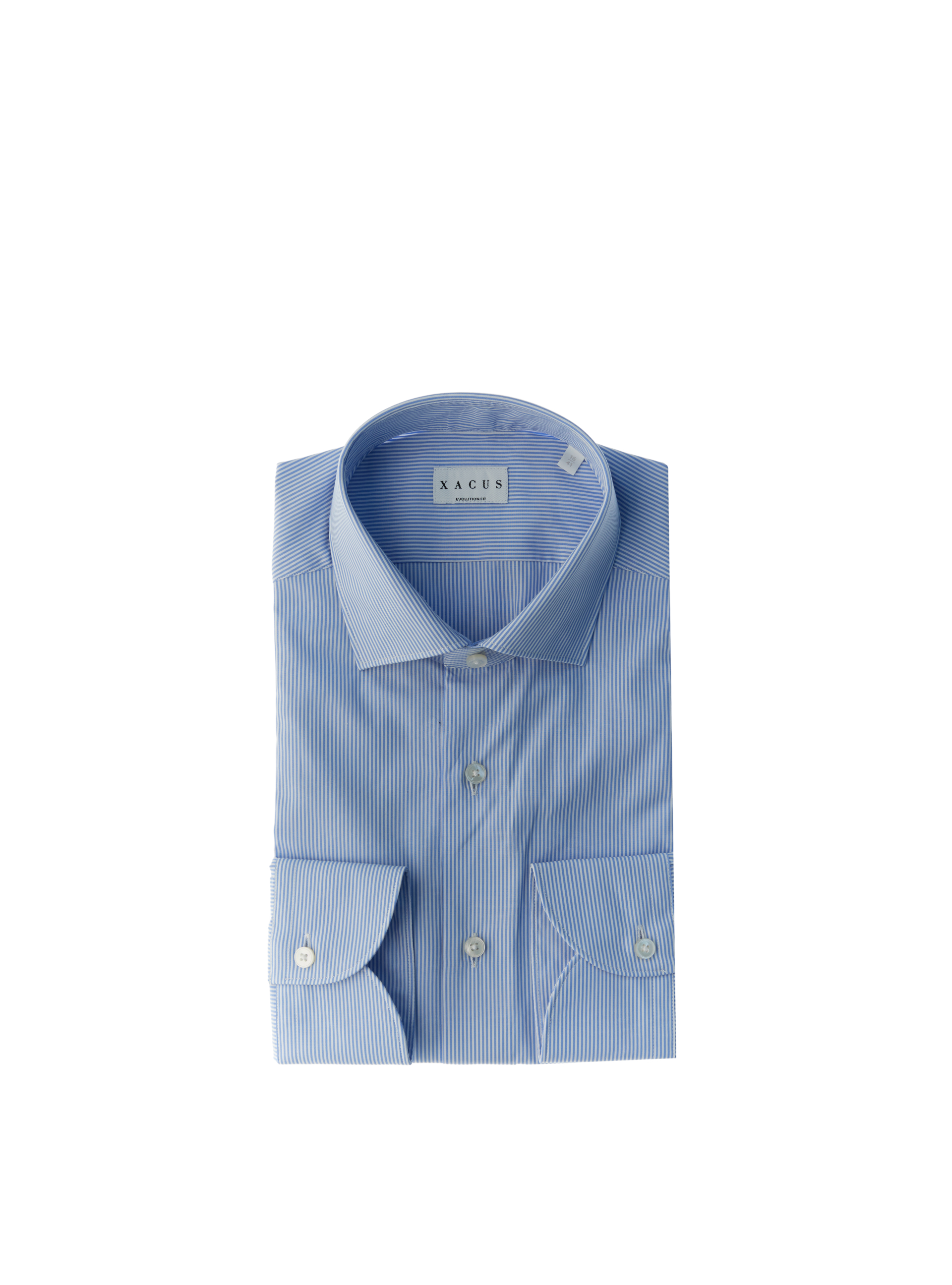 XACUS Camicia in cotone AZZURRO