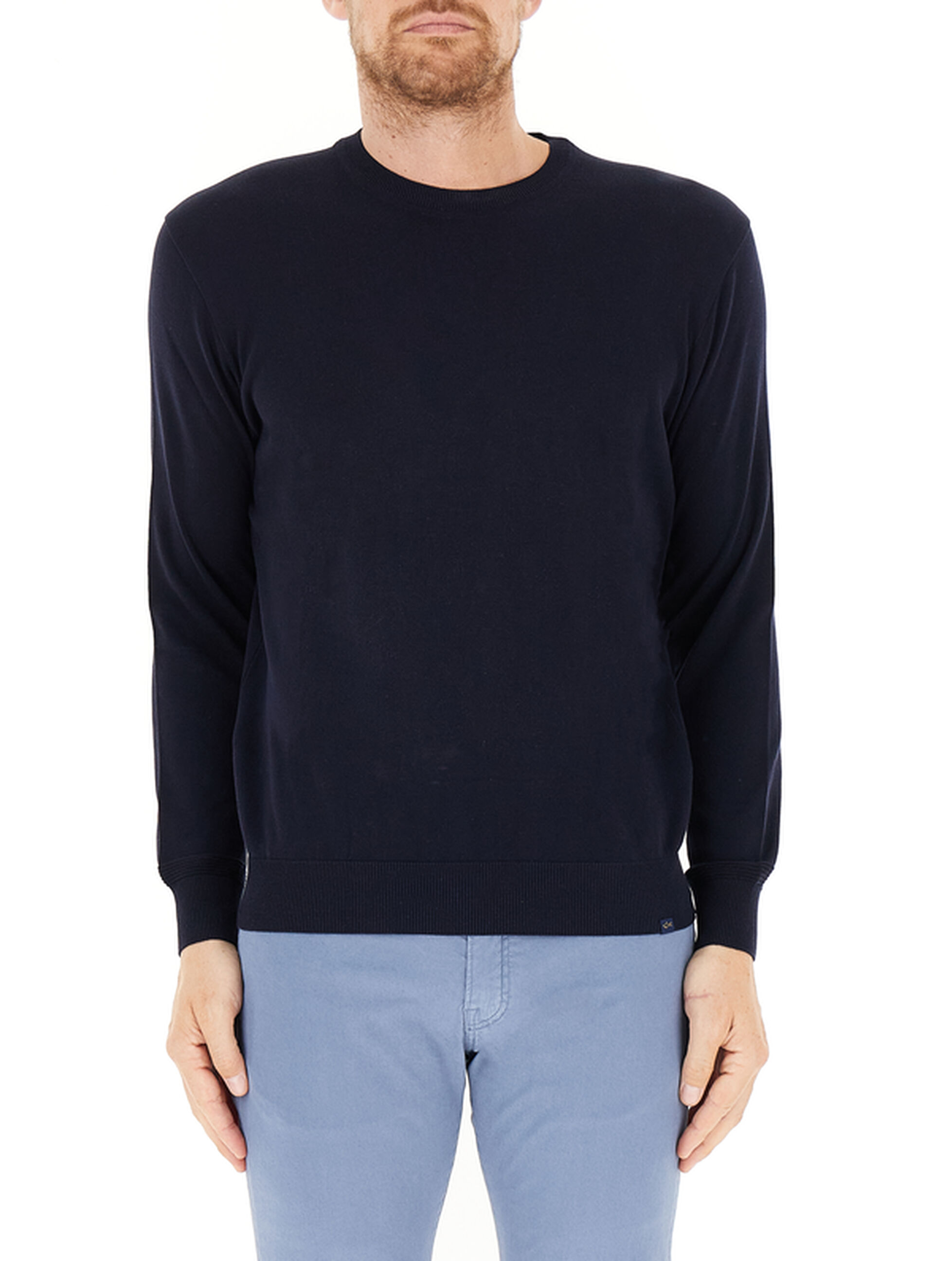 Maglia in cotone BLU NOTTE