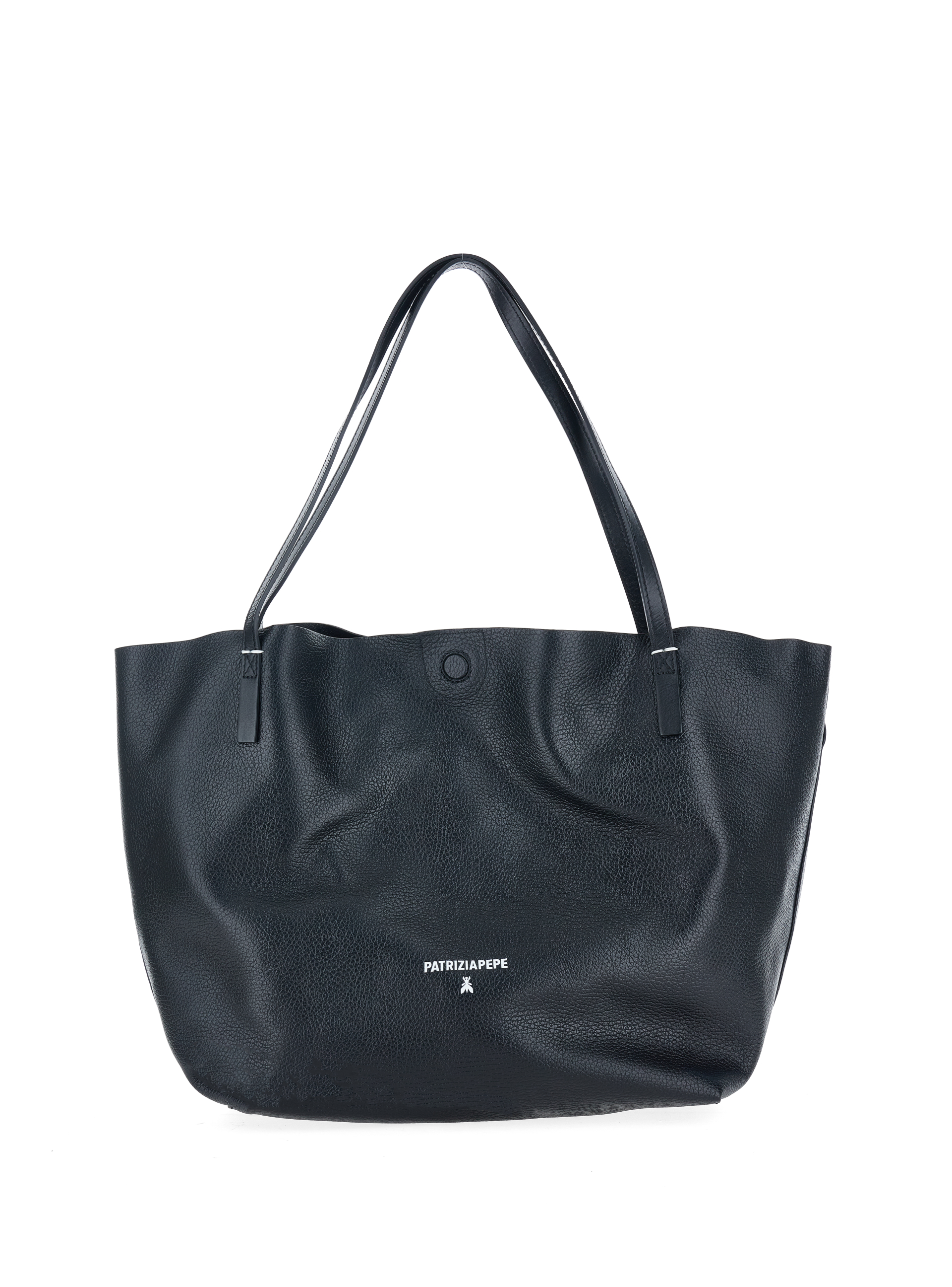 Borsa in pelle NERO U