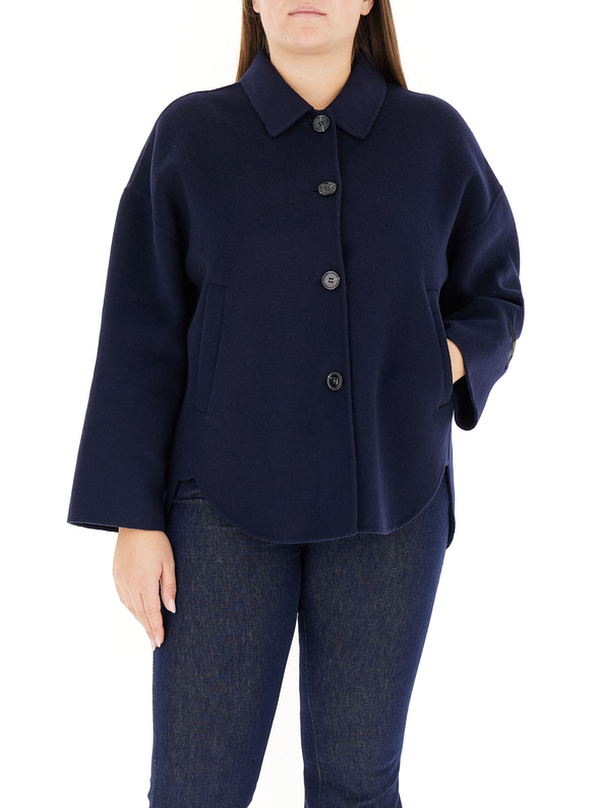 Giacche misto lana BLU NAVY 21