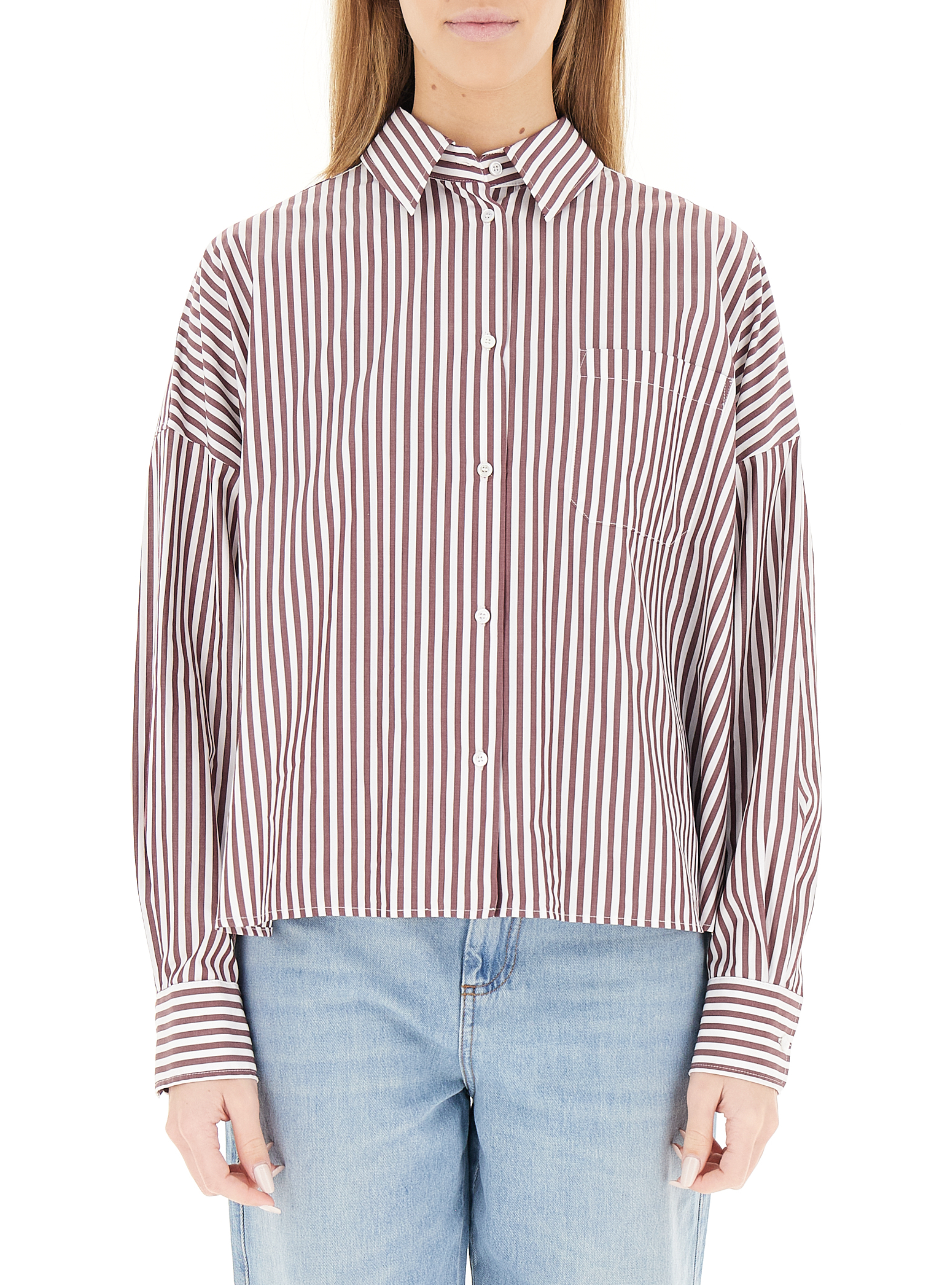 Camicia a righe BORDEAUX