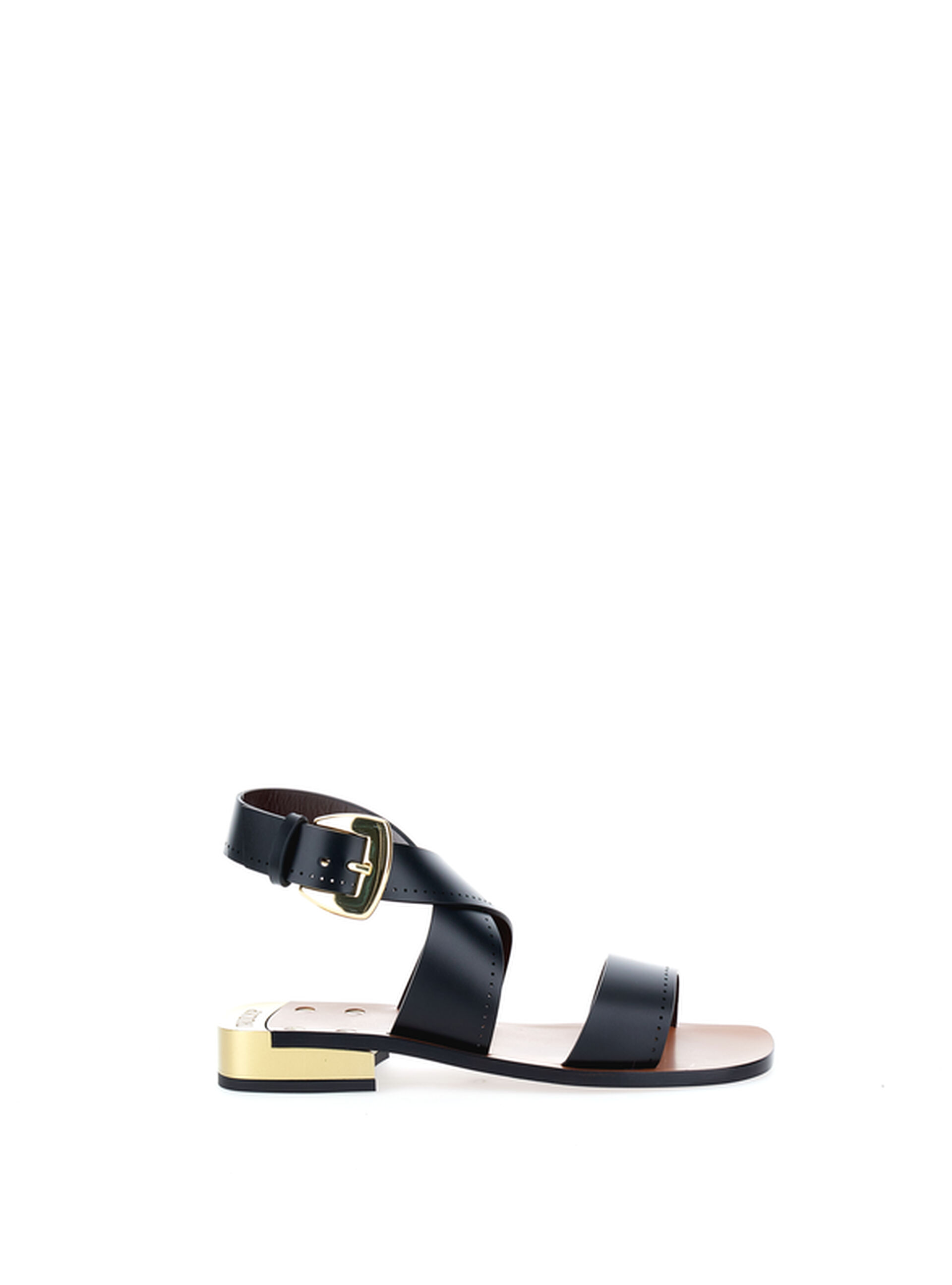 TRULYP Sandali in pelle NERO 37