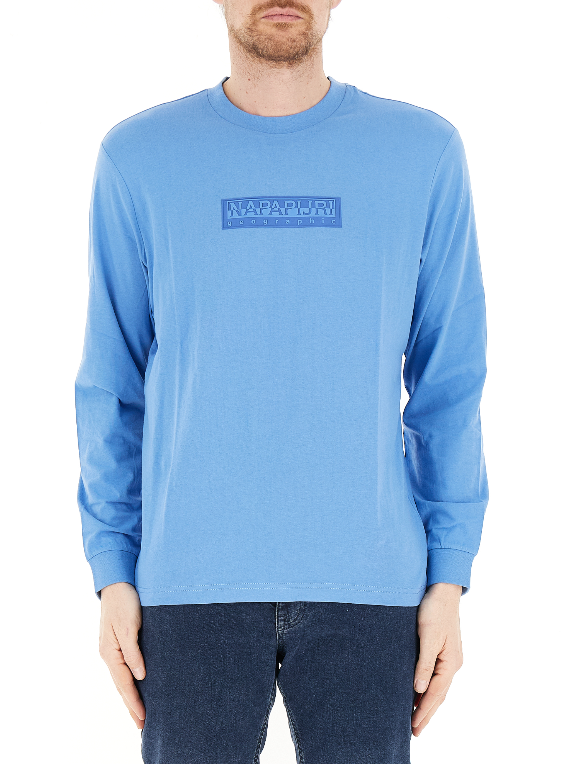 T-shirt relaxed fit AZZURRO M