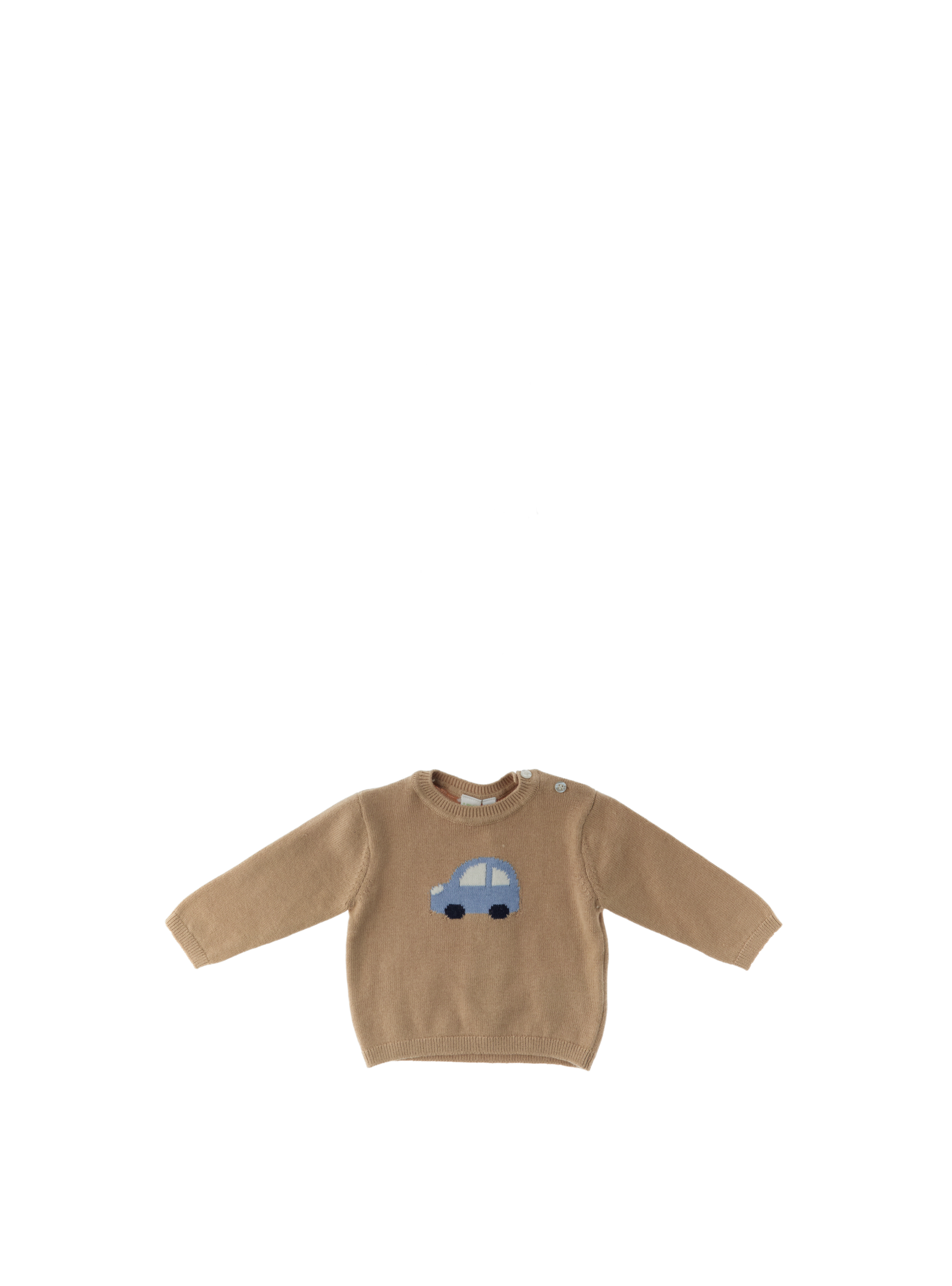 Maglione misto cotone NURSERY CAMMELLO 24M