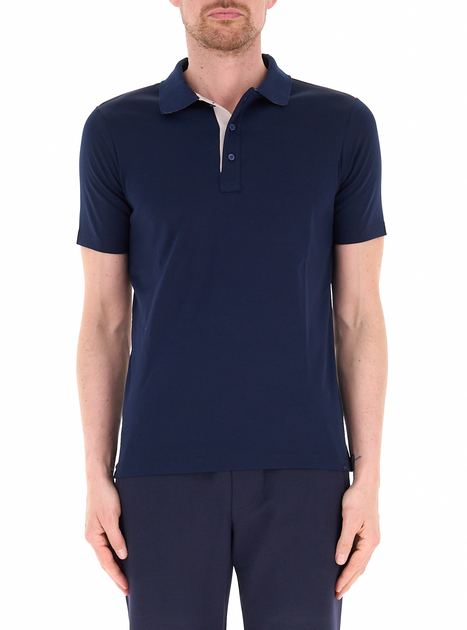 Polo maniche corte BLU NAVY
