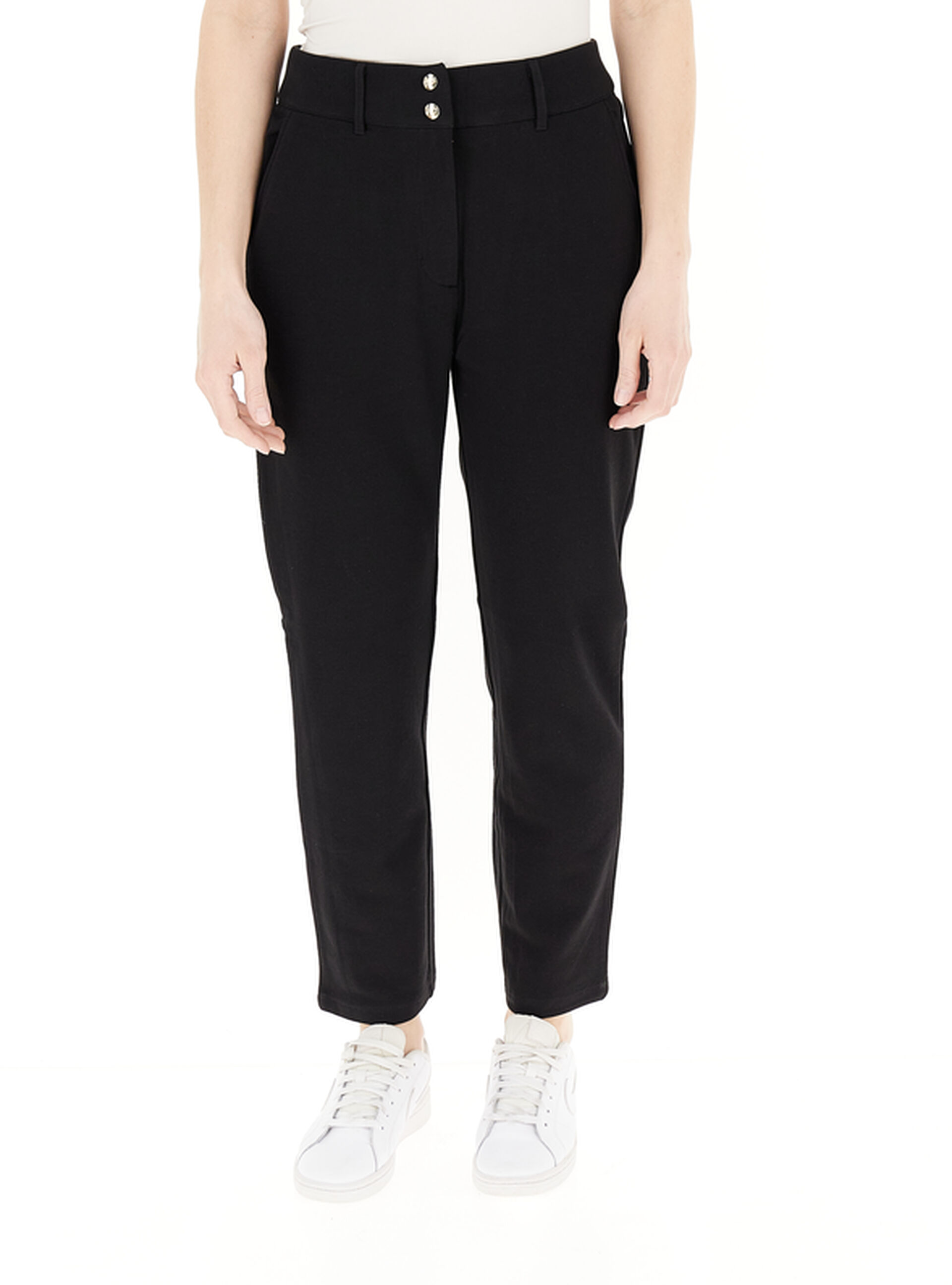 Pantalone straight leg SPORT NERO