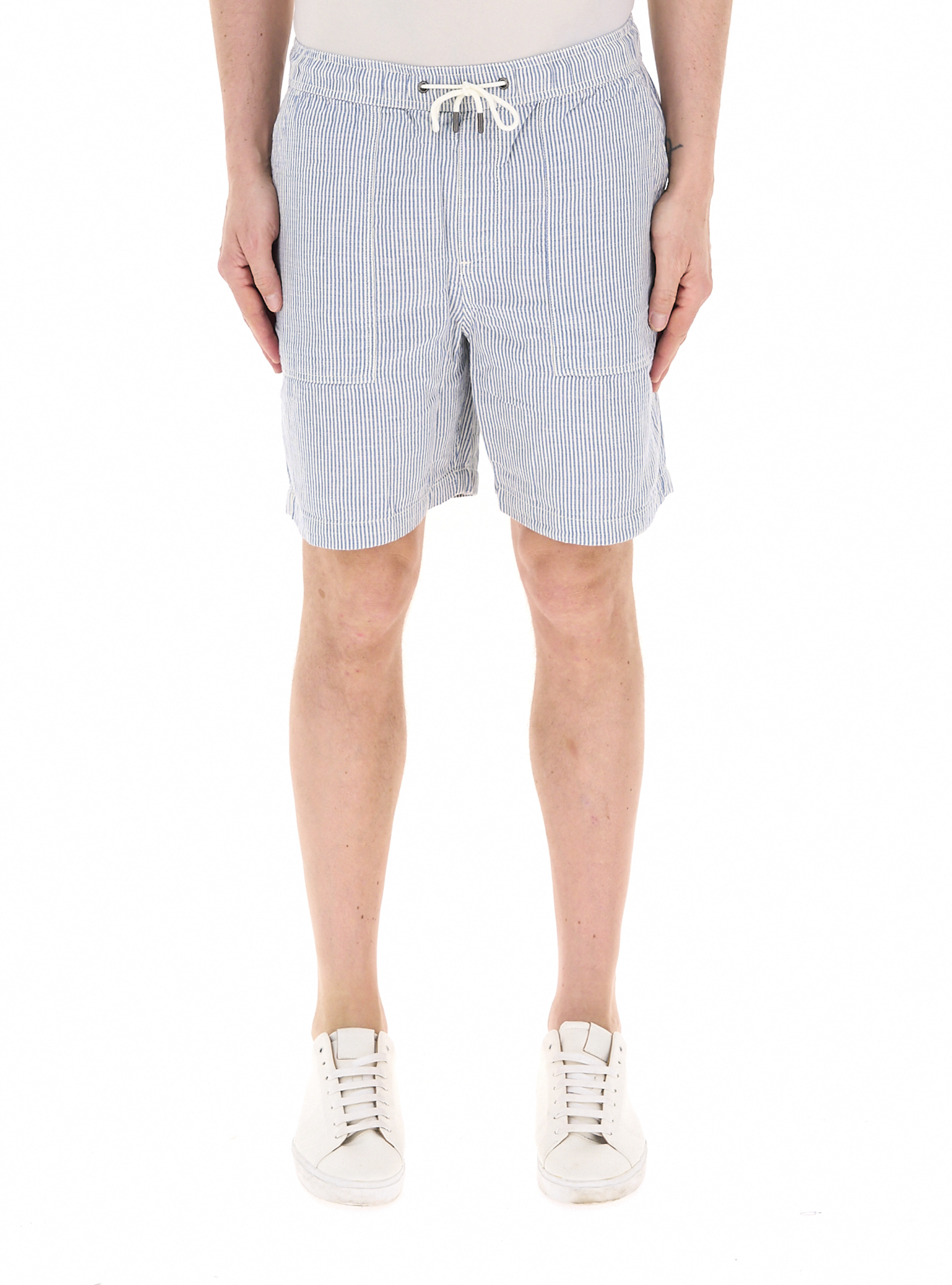 Bermuda in cotone AZZURRO CHIARO 36