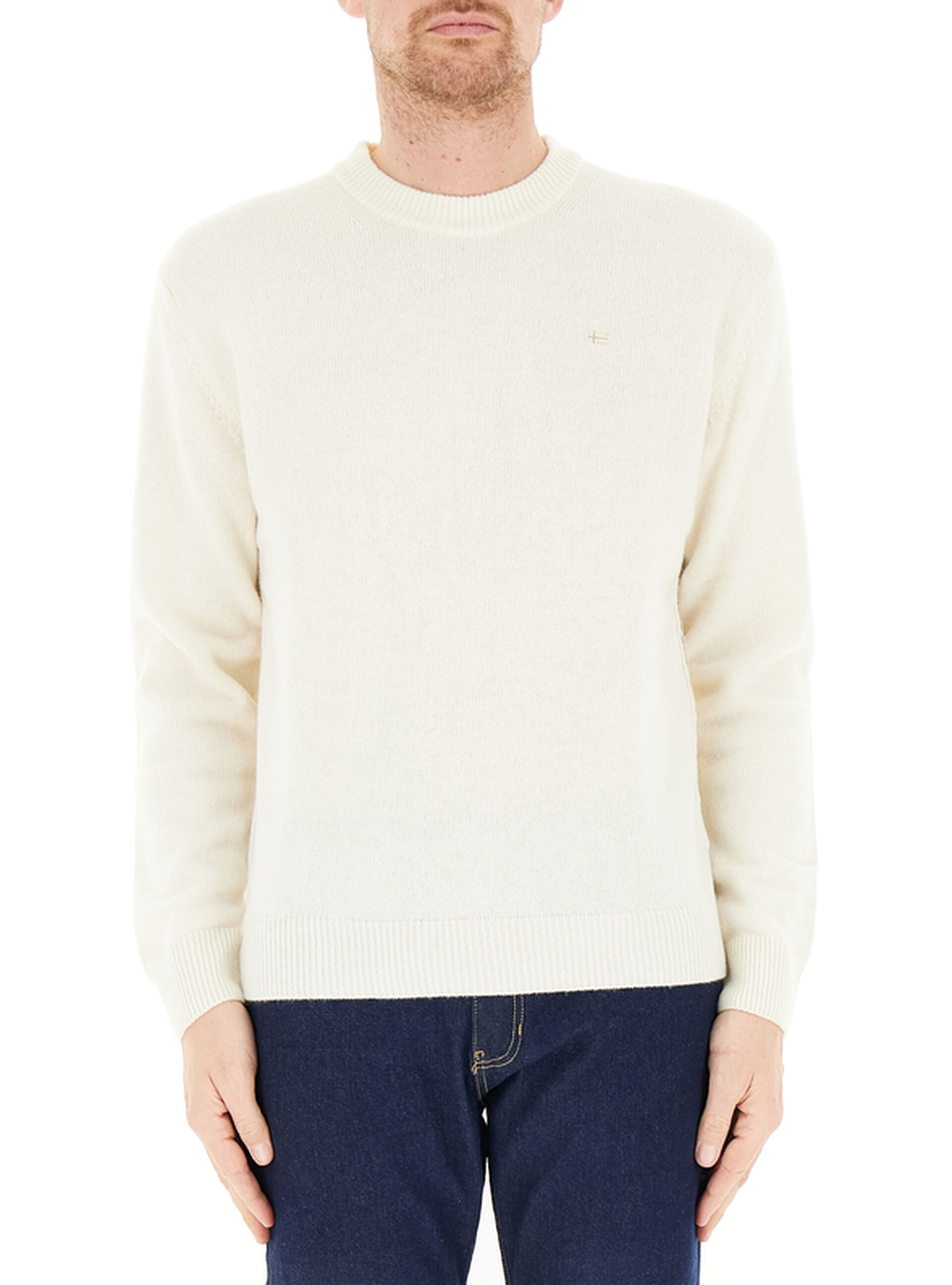 Maglione girocollo PANNA XL