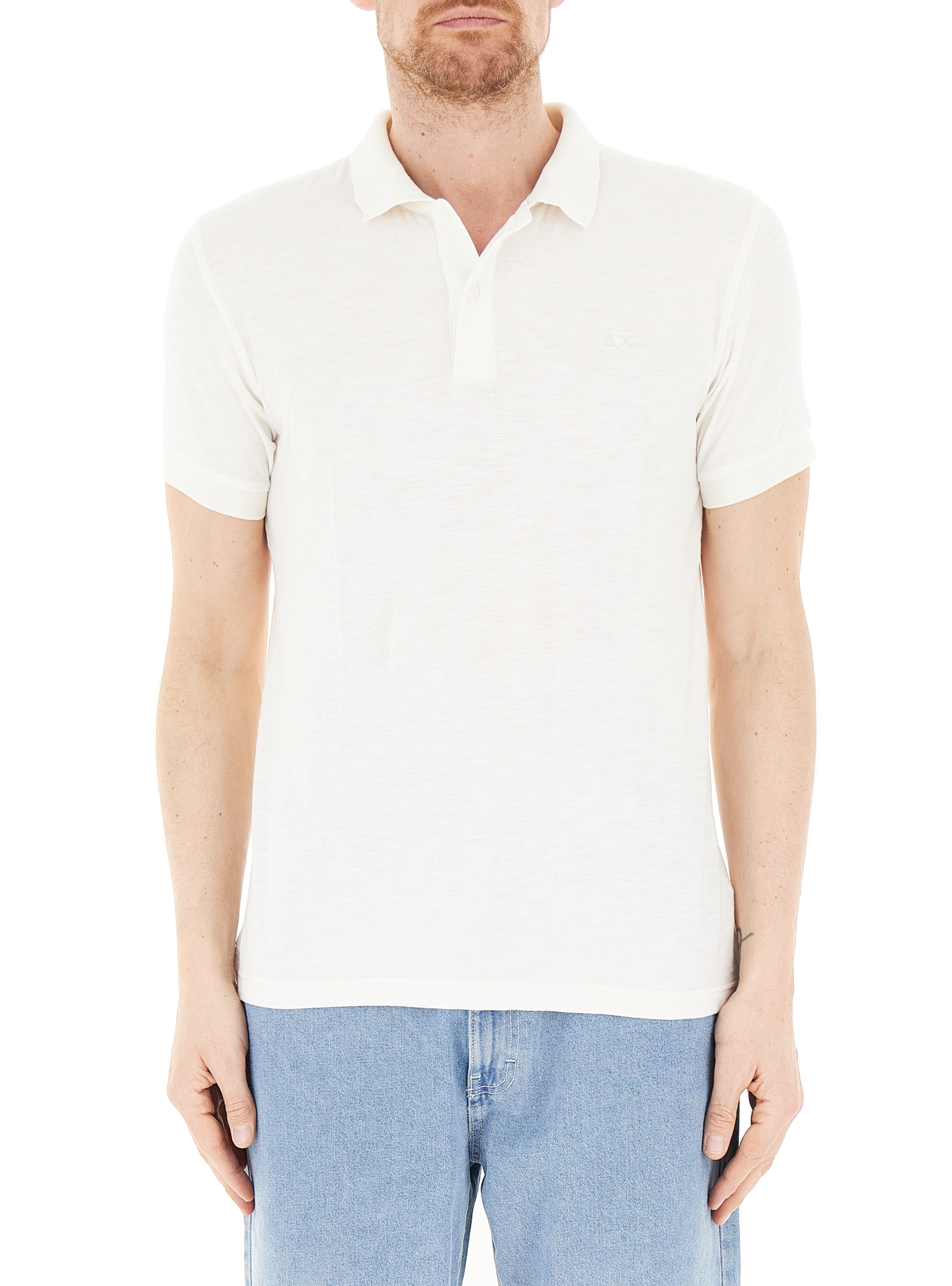 SUN68 T-shirt in cotone BURRO