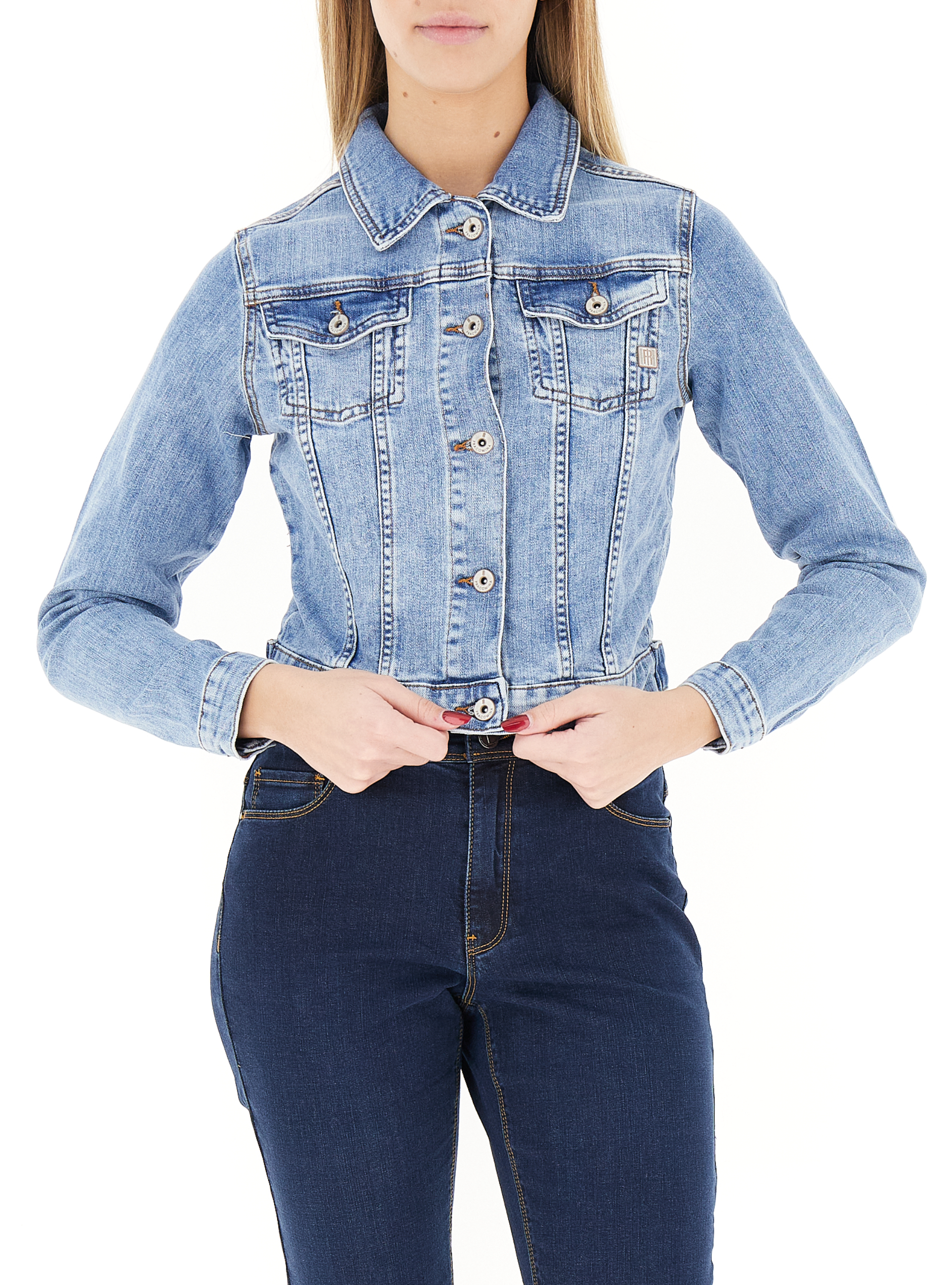 Giacca in jeans BLU CHIARO