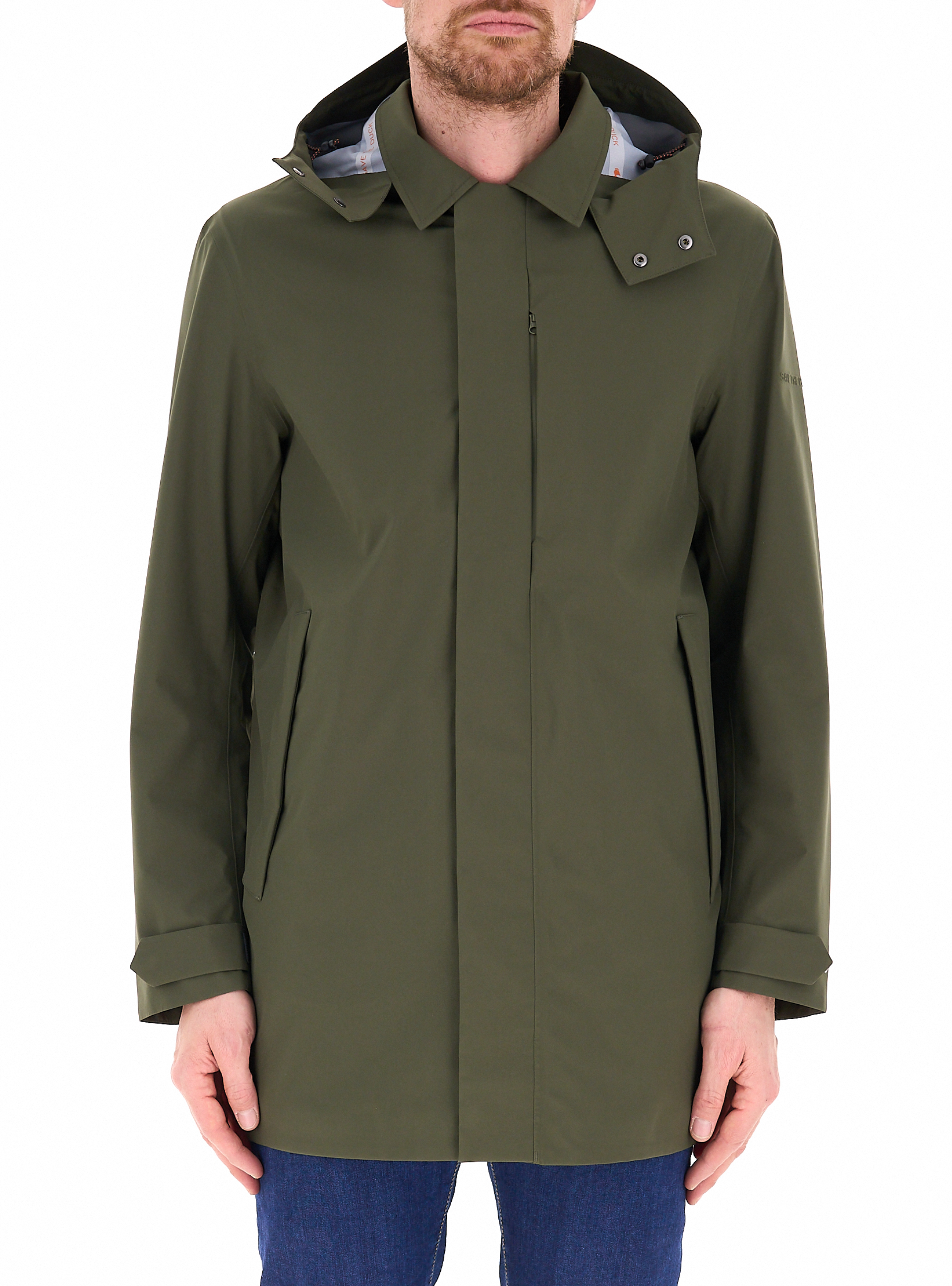 Parka con cappuccio VERDE MILITARE XL