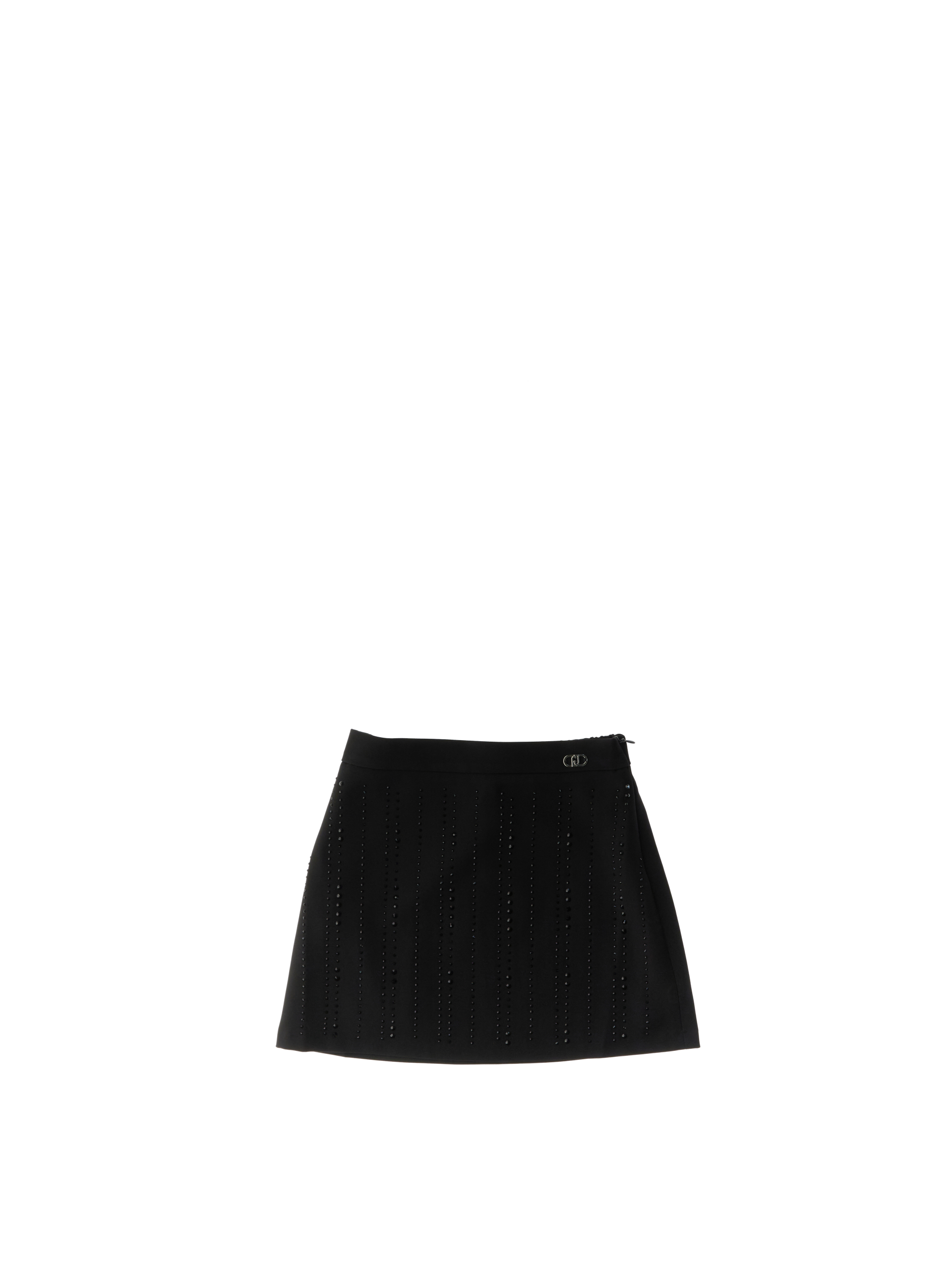 Gonna con strass JUNIOR NERO