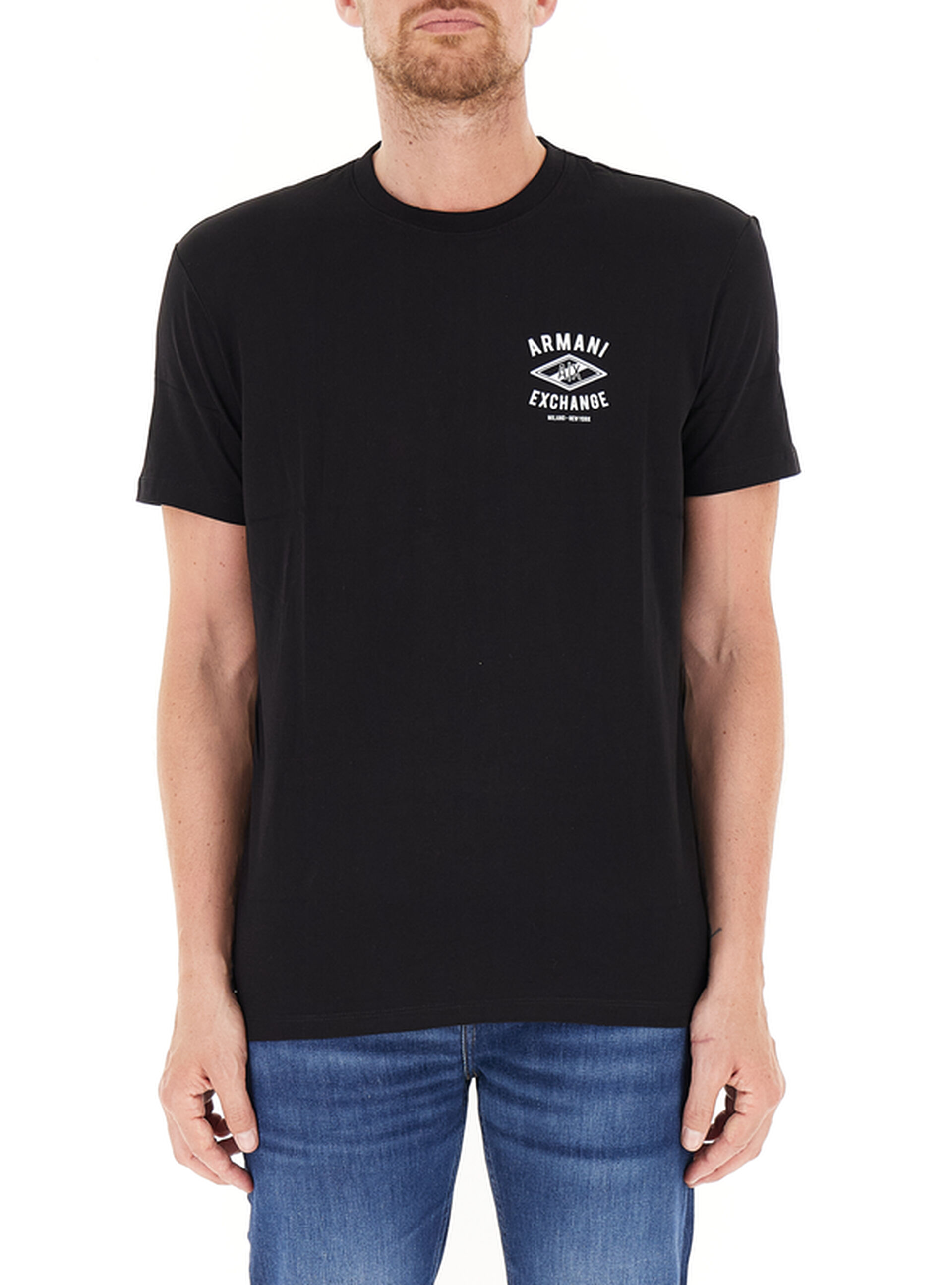 T-shirt girocollo NERO