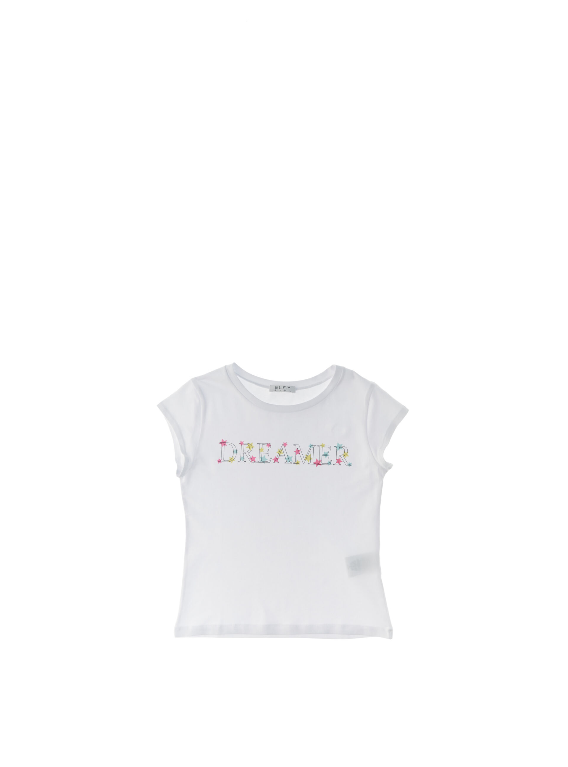 E.L.S.Y. T-shirt con stampa BIANCO